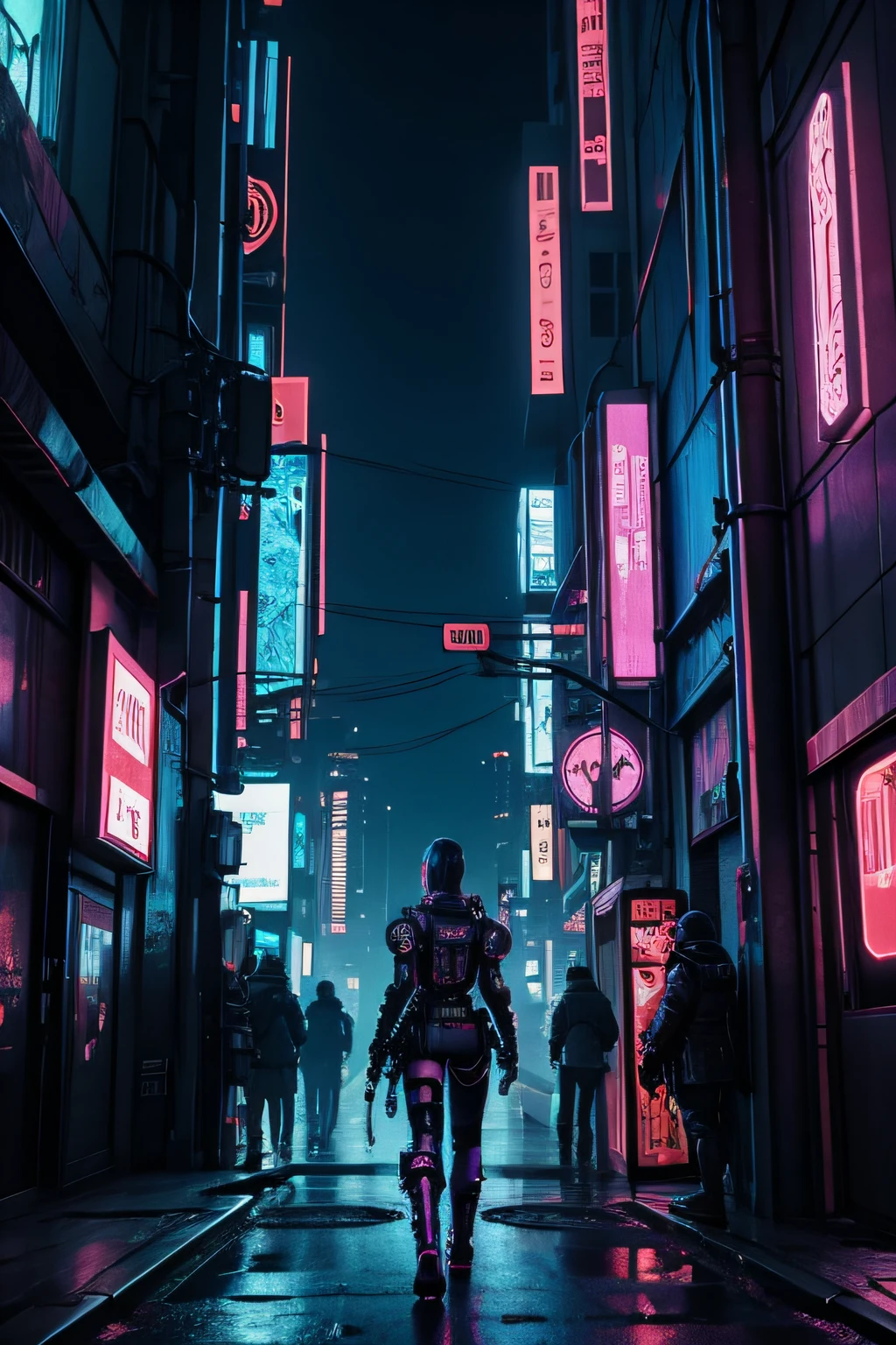 cyberpunk night