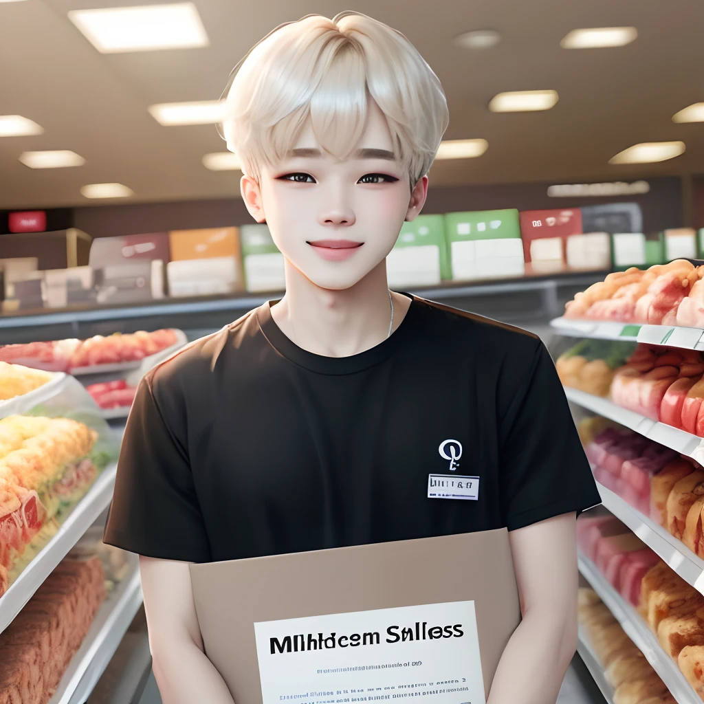 jimin as a michaels employee