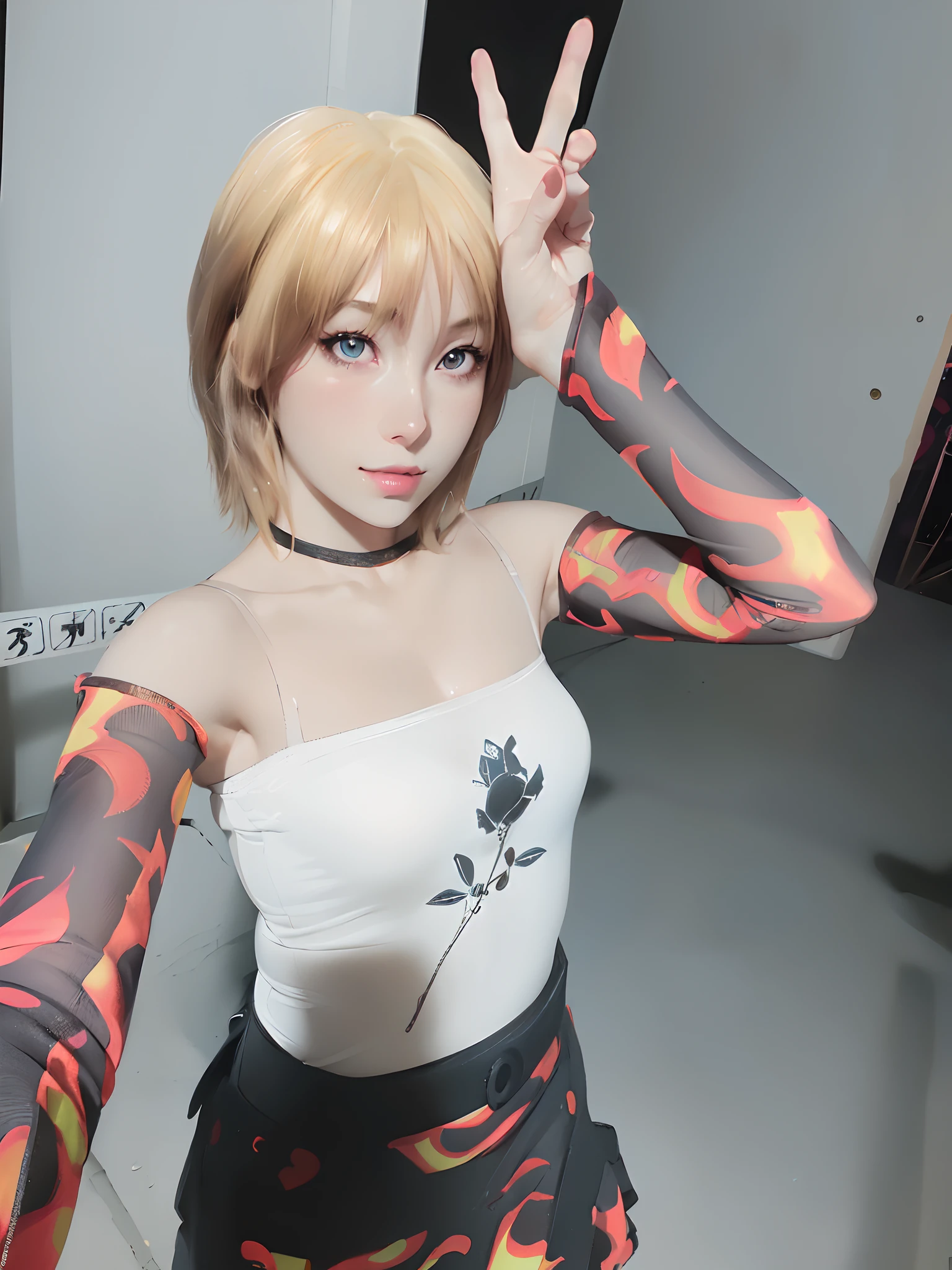 ((masterpiece, top quality, high resolution, UHD, pixel perfect, depth of field, 4k, RTX, HDR))), 1 girl, single, solo, beautiful anime girl, beautiful art style, anime character, ((eye details, round eyes, beautiful eyelashes, realistic eyes)), ((face details, blush:1. 2)), ((fine texture: 0.75, realistic texture: 0.65, photorealistic: 1.1, CG anime style)), medium bust, dynamic angle, perfect body, ((portrait, pov)), smile detail, accessories detail, hair detail, ((dress detailed))