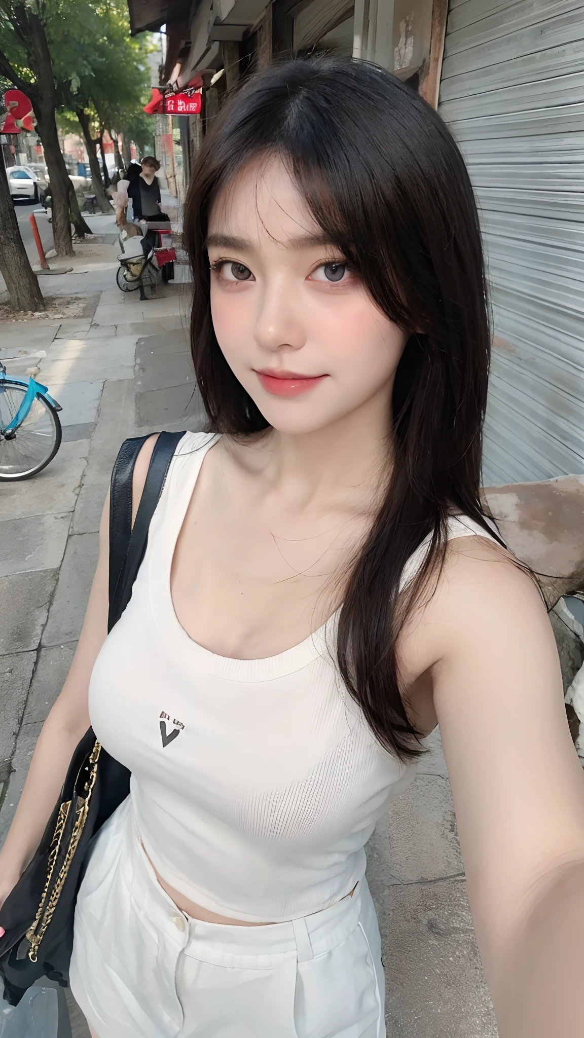 Top quality, Masterpiece, 超高分辨率, (Realistic, : 1.4), Original photo, (True skin texture: 1.3), (filmgrain: 1.3), in a panoramic view, Portrait, Very wide lens, Narrow waist, cowboy lens, (bangs, Inconspicuous, Cold light,) Night, Close-up, Tears, Short hair, neck long, ears sticking out, bangs, Big eyes, Brightly Colored Eyes, In the house, Dust, Tindall effect, (Facial expression), Sitting, (hitting a wall), Crying, Frowning, (Looking down), Nervousness, Tears, smiling happily
one girl, eyes and face with beautiful details, White jabot, pink dark V, Brown eyes,