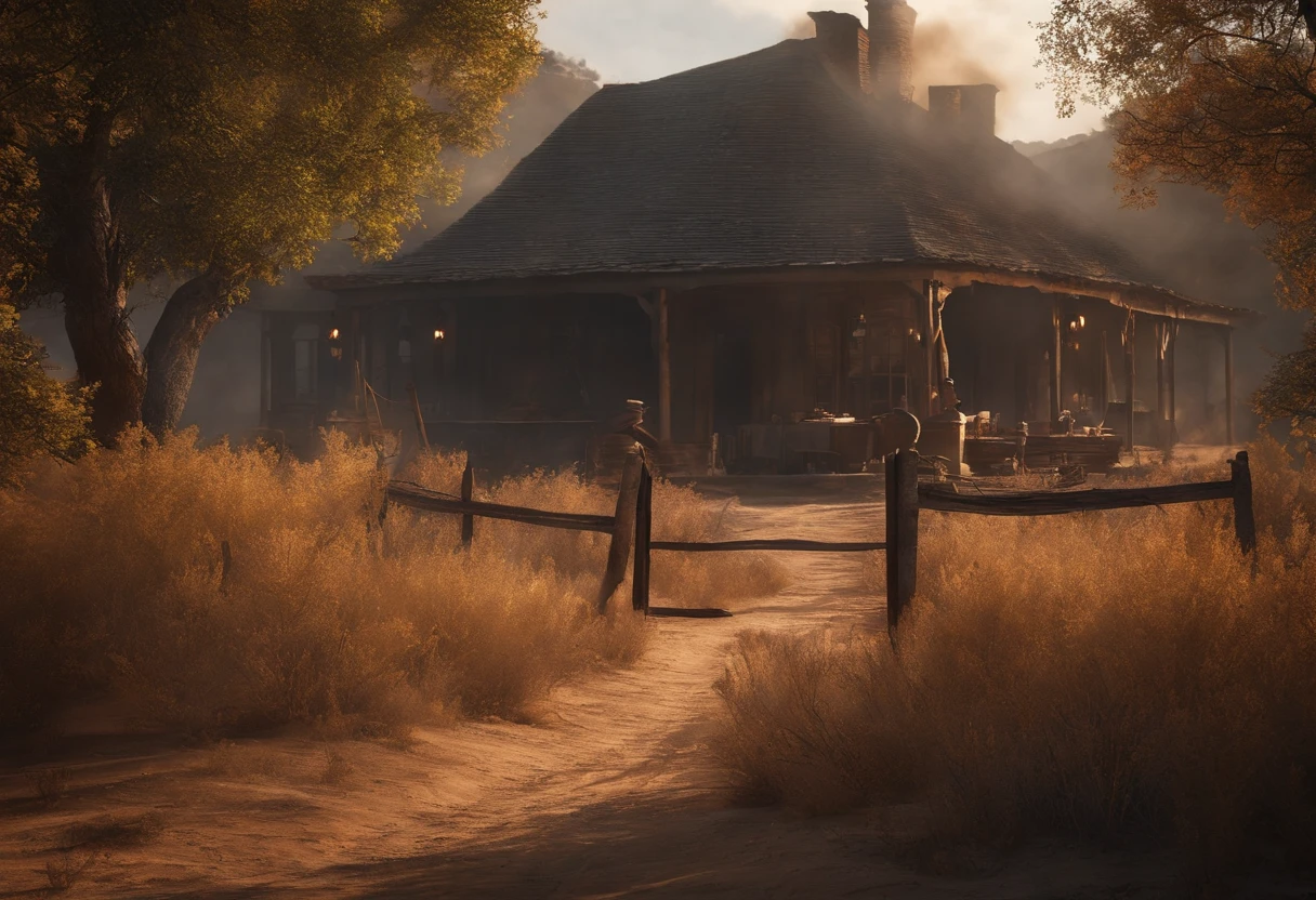 (Ultra photo realsisim, twists, Spectacular cinematic landscapes), (The battlefield after the war, Late 20th Century) (Gunsmoke fills,It's like the last days,empty of people,fire glow), (twists, Many details, Amazing lighting, stunning environment), (Colorful, Ultra photo realsisim, High quality, Highly detailed, Sharp focus, 8K UHD, ultra-realistic realism)