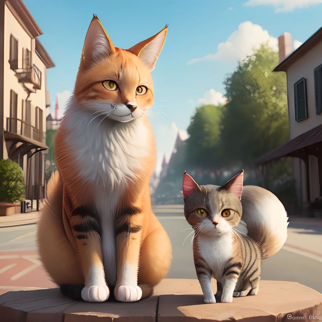 Disney, Fox and Cat