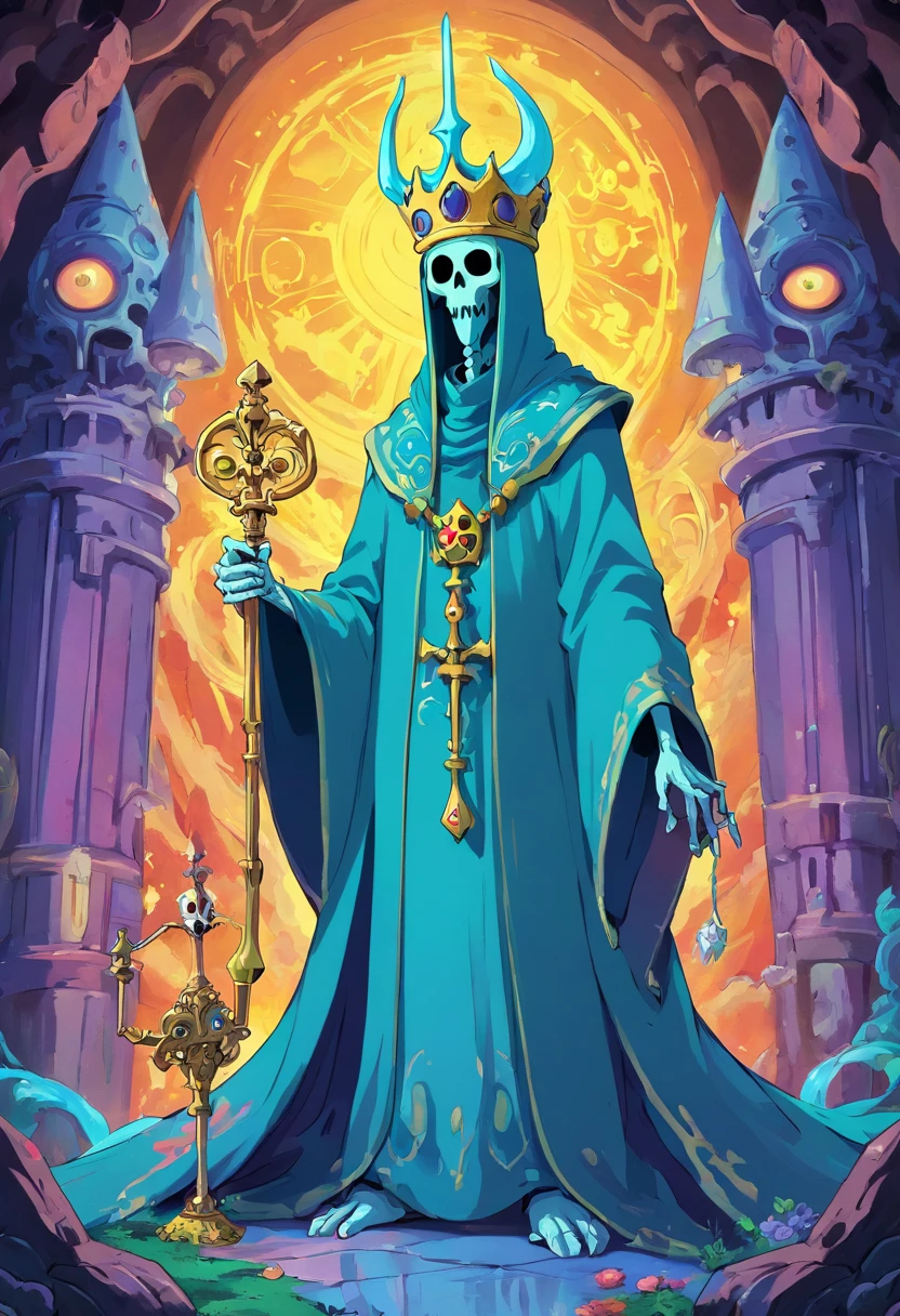 The lich from adventure time