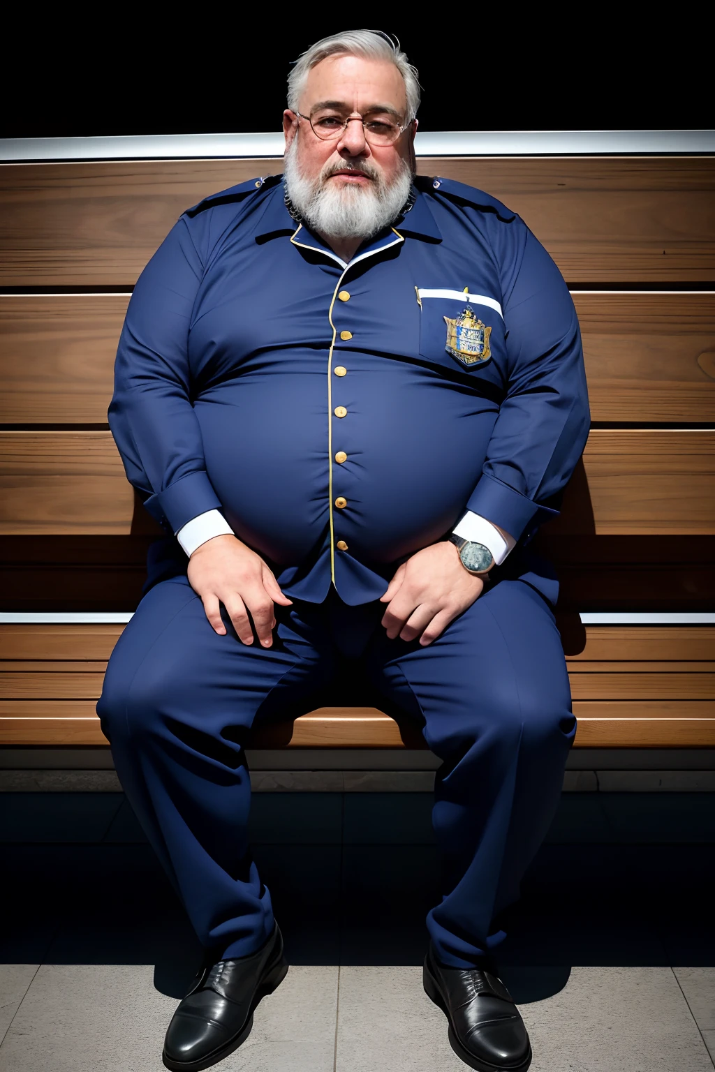 Restaurar imagem v3,Apenas rechonchudo, bunda enorme, morbid, gordura, barriga bunda enorme, roupas de policial cores variadas , roupas bombeiro cores variadas, Army Soldier Clothes Assorted Colors, roupas de general da marinha cor branca
, Employee Apparel, roupa de advogado, roupas de Cozinheiro
, Rosto olhos nariz boca Ultra detalhado 8k, homem idoso ou homem de 54 anos
, realisticamente, dynamic lights, velho, barba por fazer cinza, filmagem completa, (papel de parede 8k extremamente detalhado da unidade CG
), trending on ArtStation, trend at CGSociety, alto detalhe, foco nítido, Dramatic, fotorrealista, Just a man Obese ass huge fat Morbid belly huge ass protruding belly extremely thick morbid thighs, Idoso idade 65 anos, de corpo inteiro. Galileo Galilei
Astronomer and physicist. Cor branca brilhante . sobrancelhas brancas. roupas variada. He also has bright blue eyes. The ambiance is like a modern and luxurious New York City subway: He's sitting inside the subway reading a magazine, ler um jornal, Ler um livro, azul brilhante em um lado de seu rosto, He's sitting on a subway bench, He's sitting with his leg open. obra-prima),(melhor qualidade:1.0), (Ultra Highres:1.0), detalhado, SFW, obra-prima, delicado, elegante, melhor qualidade
, finamente detalhado, Colouring, detalhes intrincados, (8k:1.1) , ultra high-resolution), sozinho:1.9, Utra detalhado hiper realista, gordinho gordinho. He's spread legged. gesturing with your hands. Coxas grosso, Immense
morbid fat. (nacionalidade, Grego, canadense, africano, Italiano, German, Romano, Espanhol, americano, Australiano, havaiano, new zealand, Croata, Polish, Mexicano, German, Japanese, arabic, brasileiro, Espanhol, Belga, Turco, english). opcional: eyeglass, kalap, bonnet, Tern, Uniformes variados. Virilhas esposas, obsceno, Obscenidades, scratching the groin, pegando na virilha, hand on crotch. Sensualizing with your hands on your crotch, rings of gold,