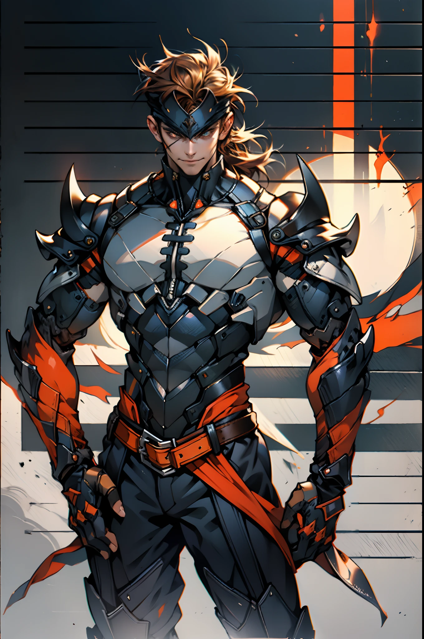 《the original god》Arataki Kazuto , male people, chest muscle, Sexy , Venom symbiote for your body, Black mucus of the body , into venom, venomize,Black bodysuit,(Cloak),Red cape,Abs,(Adult male)((Venom possession,venom symbiote)),over-Tortoise Man,Battle damage,((Masterpiece)), ((Best quality)), Ultra detailed,((illustration)), Dynamic Angle, Detailed light, (Delicate eyes), Floating, 1boy, Male focus, Head, Clothing, Yellow eyes, necklace, tattoo, (Forehead:0.8), (ahoge:0.8), jewelry, brunette color hair,apathy,Ray, chest muscle, Sexy , Venom symbiote for your body, Black mucus of the body , (into venom), Venom,frontage,Bust photo,White tight-fitting top,spiderman outfit,style of anime4 K, 4K anime wallpaper, Badass anime 8 K, 4 k comic wallpaper, young anime man, Anime boys, Anime wallpapers 4 k, Anime wallpaper 4K, High quality anime art style, Anime moe art style, Anime art wallpaper 8 K, Anime art wallpaper 4 K, RGB lighting,