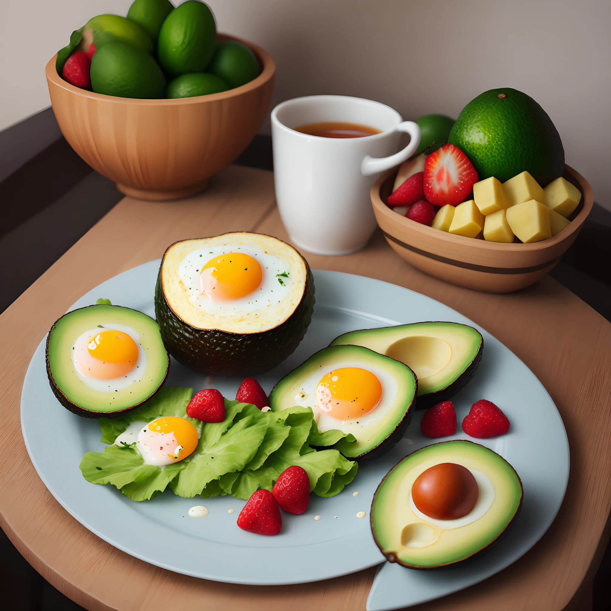 Avocado breakfast