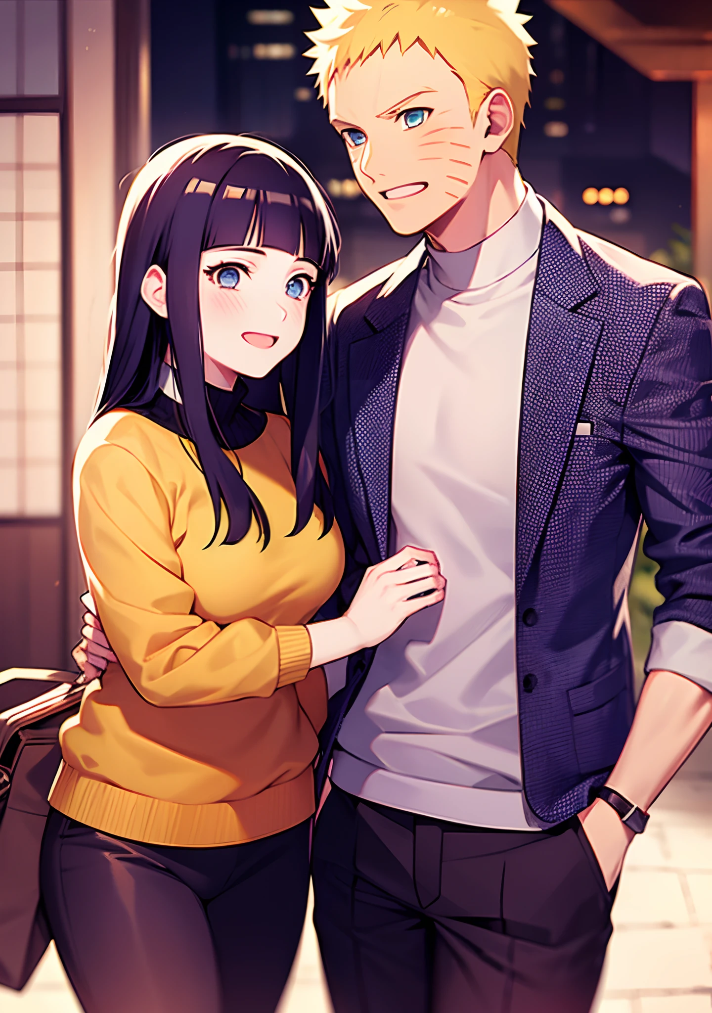 Naruhina, couple