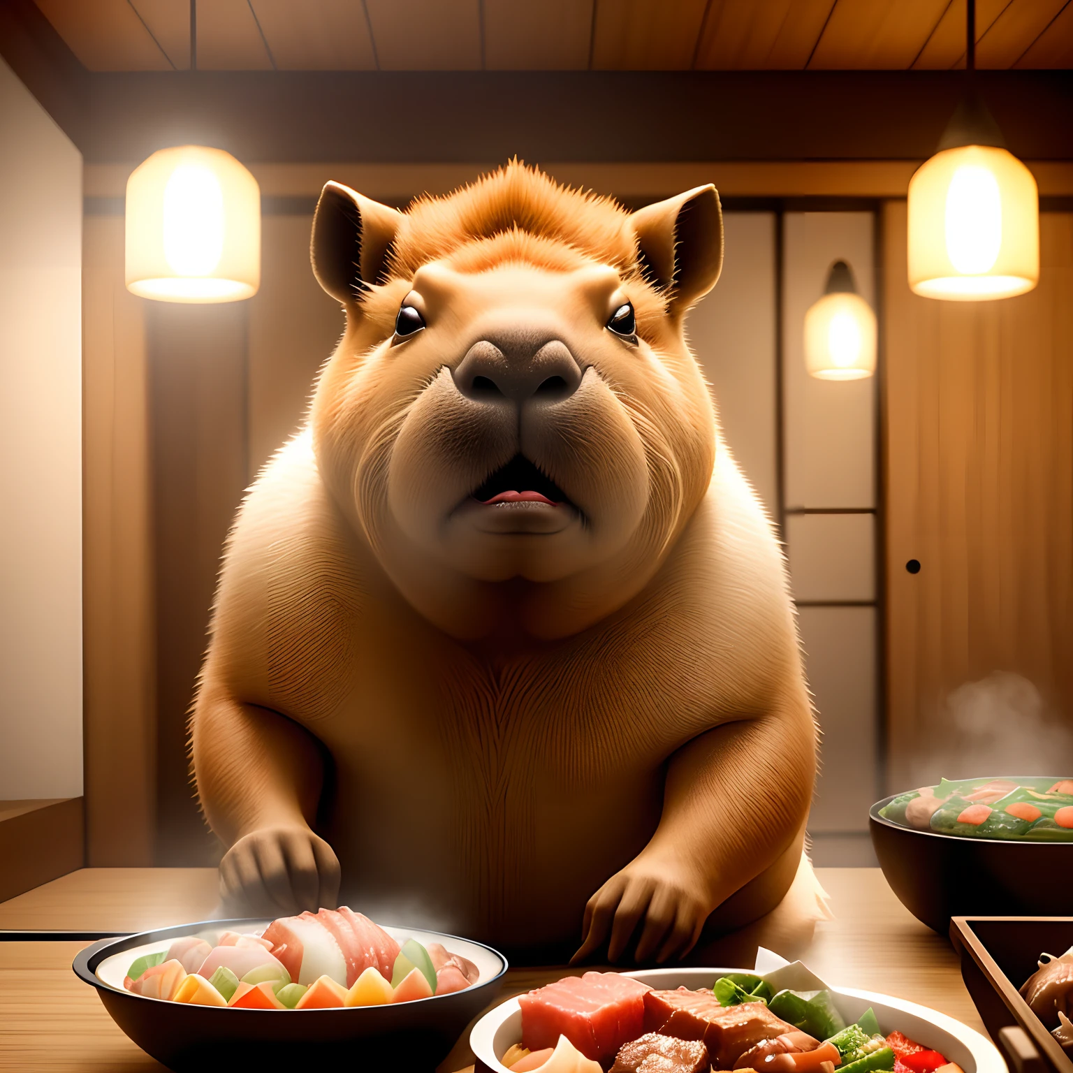 capybara　Yakiniku　horor