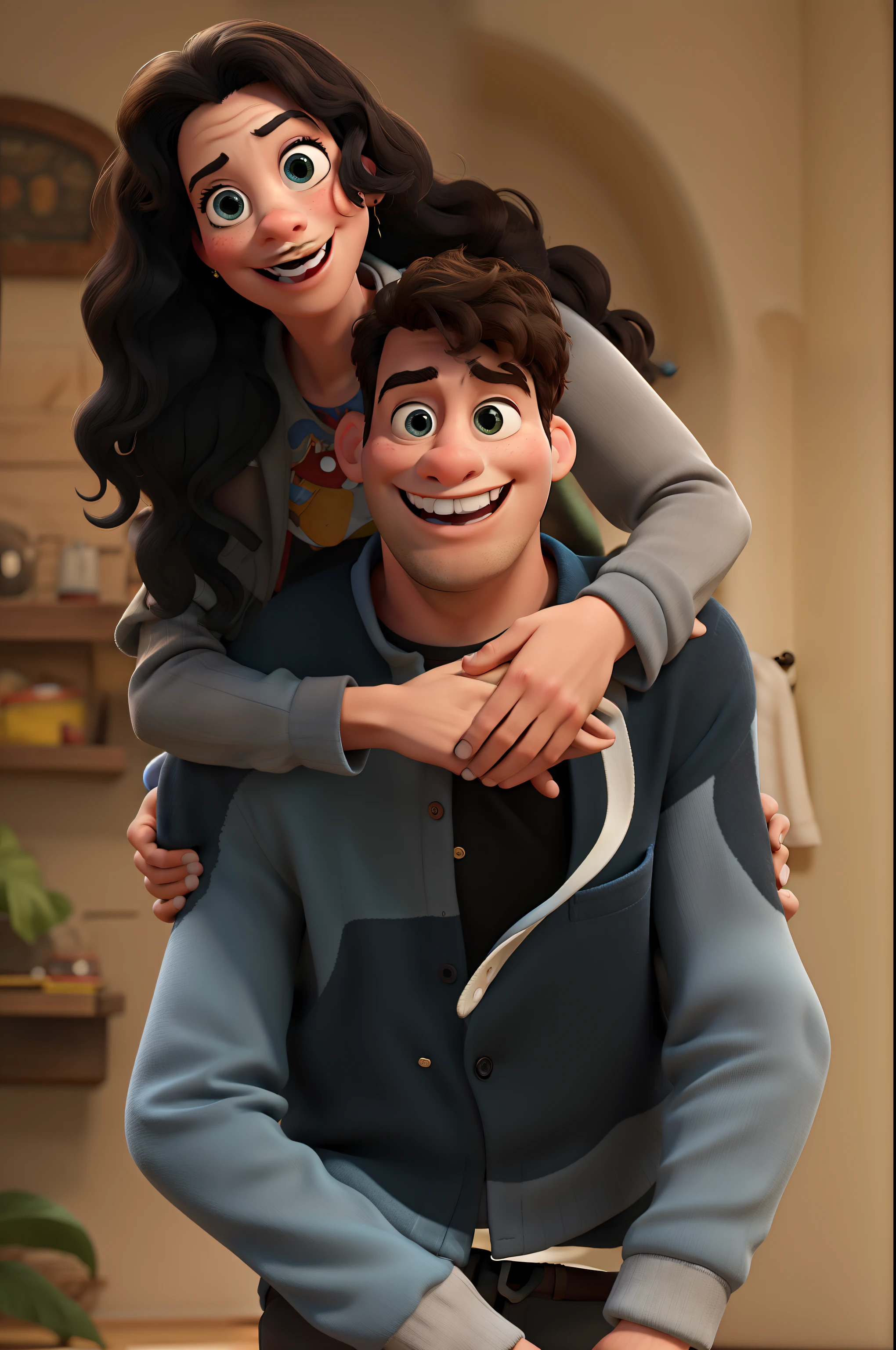 disney pixar style