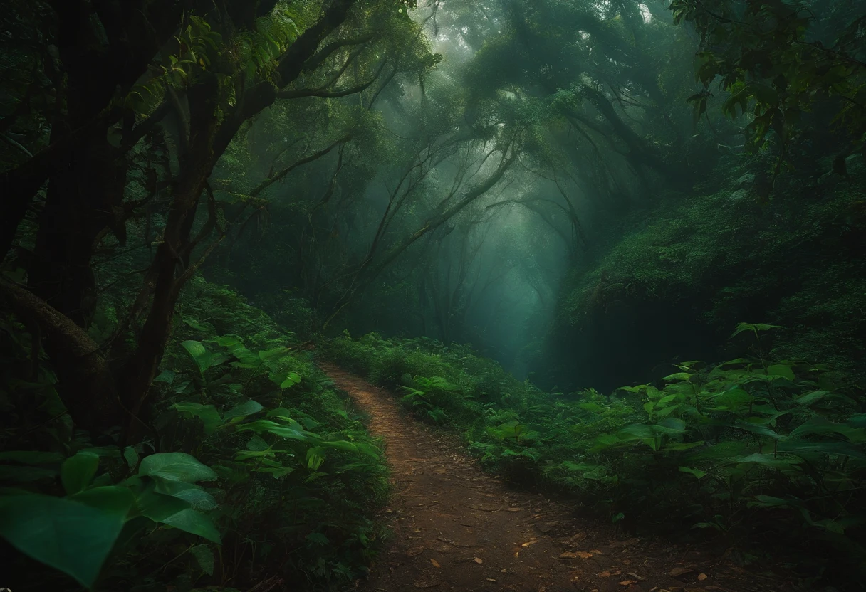 But in the midst of beauty, o perigo espreitava, while treacherous vines threatened to ensnare her at every turn and the eerie sounds of the jungle sent shivers down her spine.