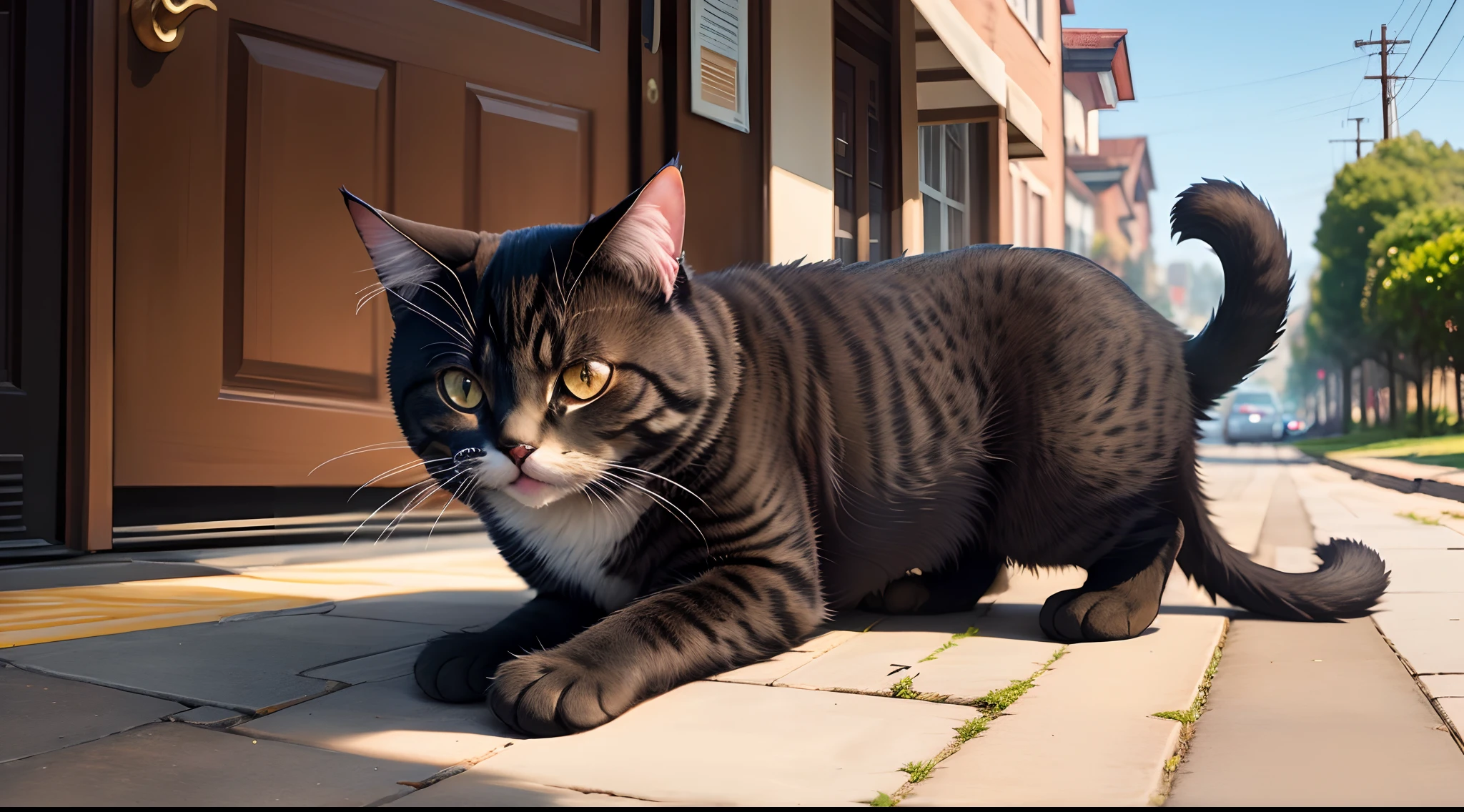 Gangster cat