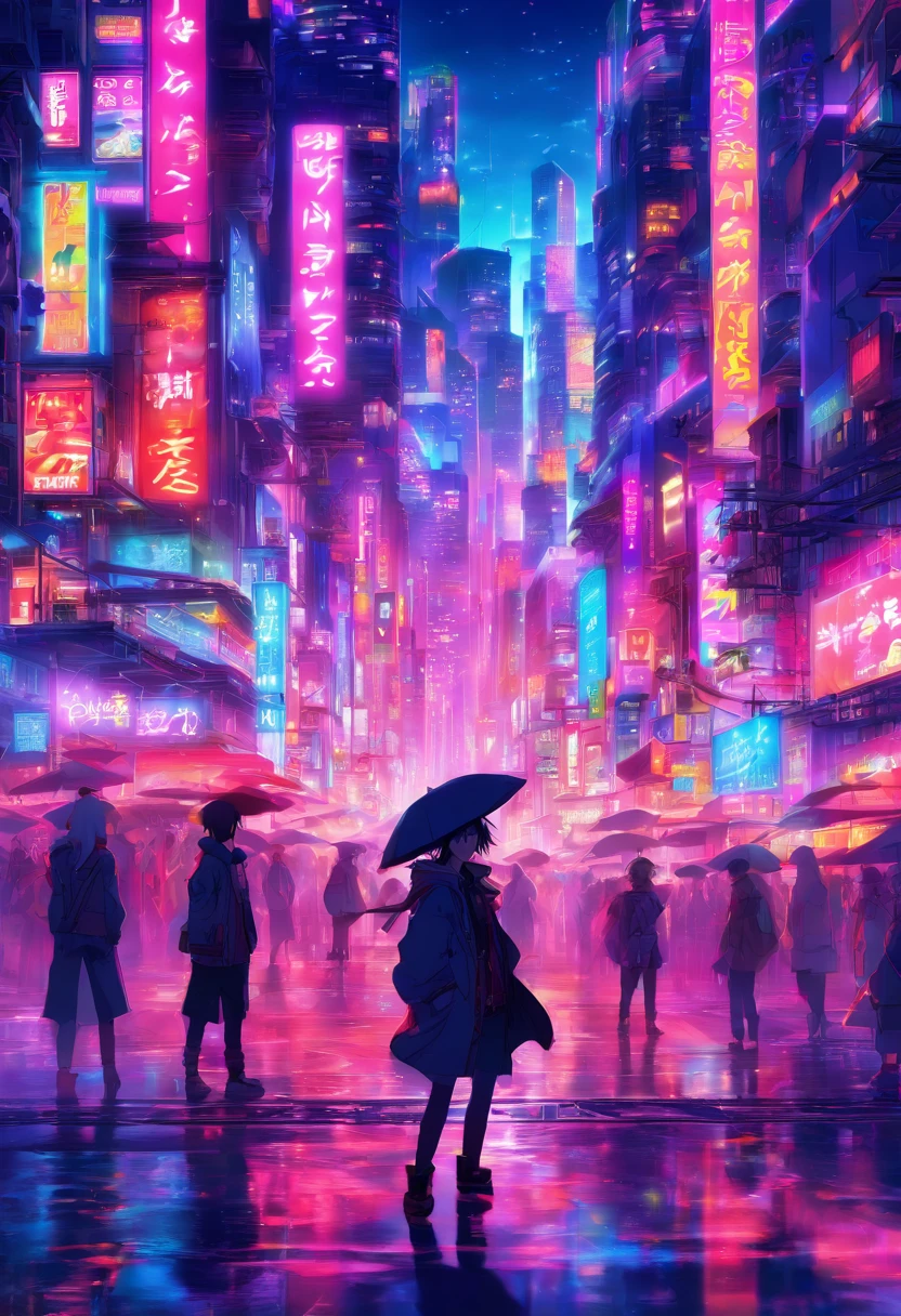 Neon city