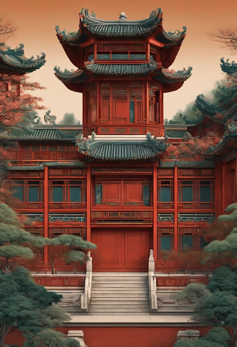 Traditional Chinese architectural patterns