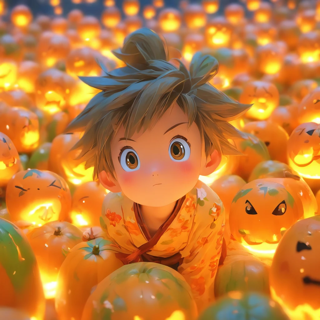 China-style,shoun,modern day,Cute and cute,Take a bunch of sugar gourds,eery,Lively street,Full body like,Detailed and accurate,depth of fields,8K,A high resolution,tmasterpiece,Beautiful wallpapers,high qulity,high detal,s the perfect face,offcial art,blur backgroun,