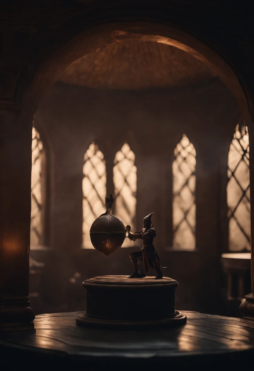 Secret of Magic Dark Elf Academy, Magic Circle, Rooftop