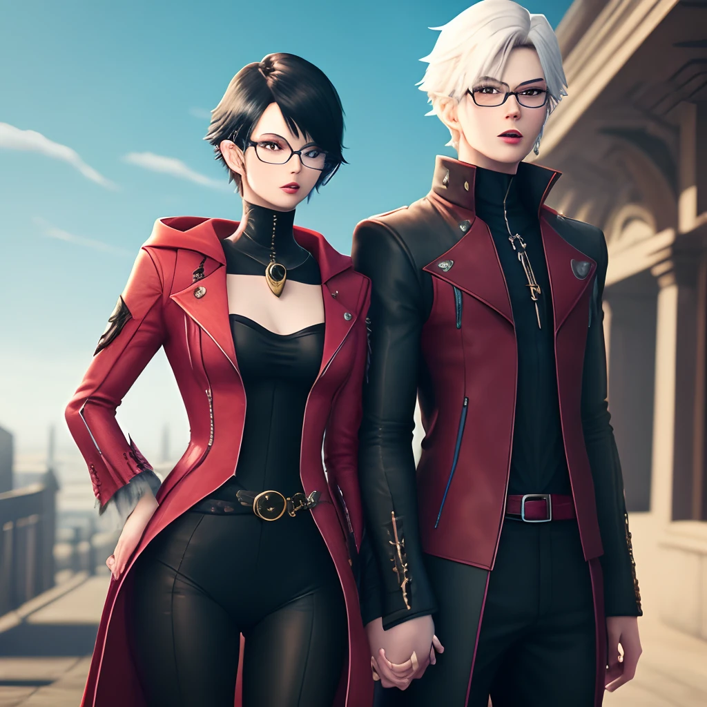 Dante and Bayonetta