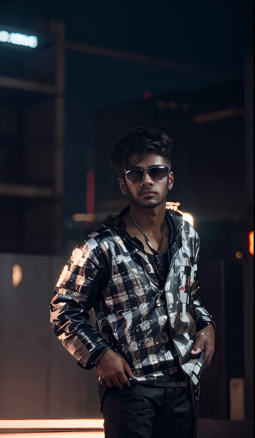 Change background cyberpunk handsome boy. realistic face, 8k, ultra realistic,