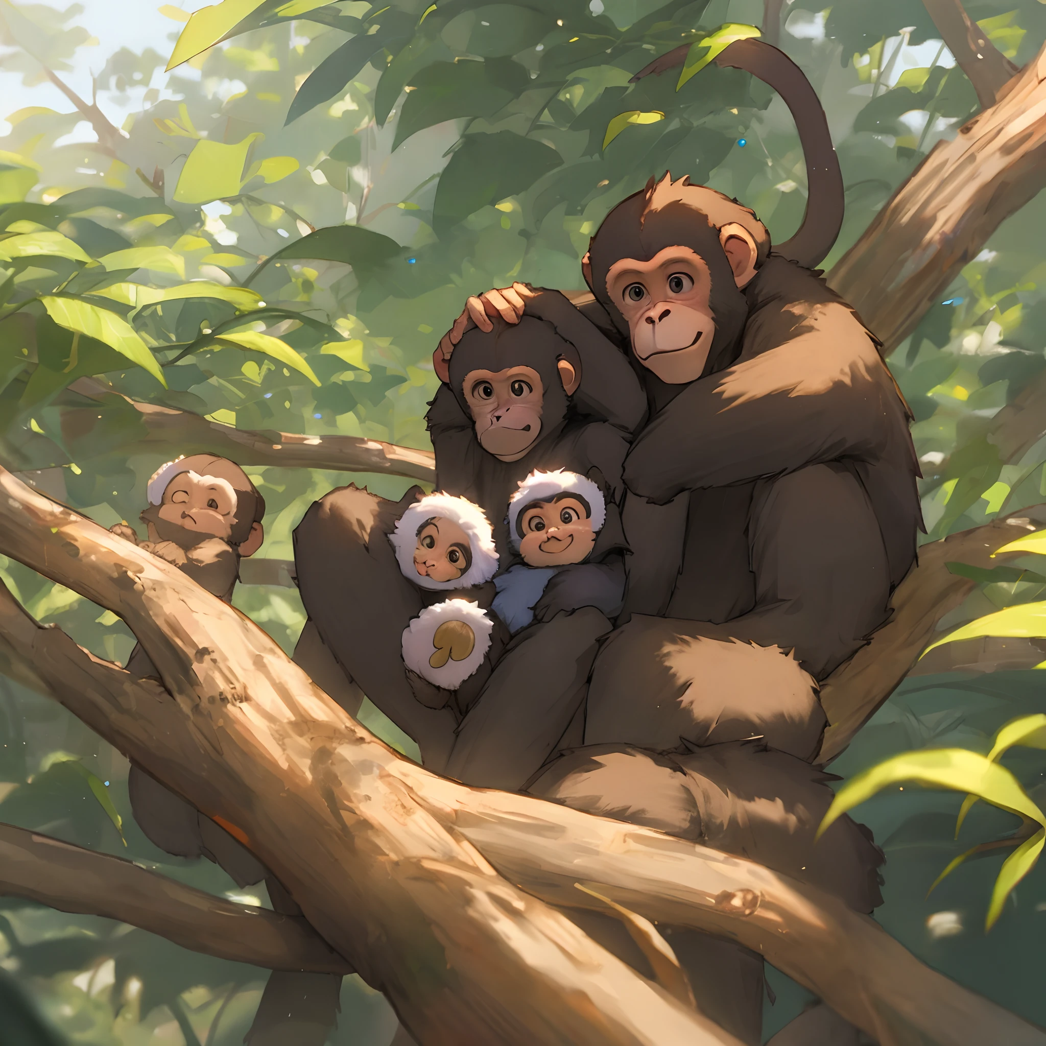 An adult woman surrounded by a huge group of male monkeys, Highest quality, figure, masterpiece, Very delicate and beautiful, Very clear, Extremely detailed CG, 8K, masterpiece with attention to detail, Highest quality, Official Art, Ultra Clear, Very detailed, High resolution, Beautiful detailed girl, Very detailedな目と顔, Beautiful fine details, Mature adult woman、((((Wearing only tiny white panties、nude))), Wearing only tiny white panties,topless、 (Beautifully shaped big breasts)))),( (Beautifully shaped big breasts)))),( Beautifully shaped big breasts)))),( (huge breasts of beautiful shape)))),( ( ( topless)), ((Slim and big boobs)))),((Sexy blonde mature woman with huge boobs)),(Lustrous fair skin)))), skinny, (((Sexy smile))),Ecstatic smile、blush、Very red cheeks、long bangs that hide the eyes,、Only the tips of the hair are pink、 (((lots of heartマーク, heart, heartマーク))), Looking at the audience, Look forward, (((Slender Super Large)), Perfect Style, (((Seduce))), emphasize, 股間emphasize, Sitting, ( ( Sexy pose)))),bedroom、Clear blue sky、 (((Surrounded by a large number of crowded male monkeys)))), ((Packed with so many super-masses of male monkeys)), ((He is seen surrounded by a large group of male monkeys.)), (((He is surrounded by a massive group of male monkeys, so densely packed that they fill the entire space.))), ( In the background, a herd of male monkeys is crowded together, filling the entire screen.), A huge group of male monkeys swarming in all directions, At the top, a group of giant male monkeys, end, about, He is surrounded by a group of male monkeys so densely packed together that there is no space between them., (((A huge group of male monkeys fills the entire area.)), (Surrounded by a large number of crowded male monkeys)))), (( Many male monkeys in groups)), ((He is seen surrounded by a large group of male monkeys.)), (((Surrounded by a horde of male monkeys so densely packed that they filled the entire space.))), (In the background, a herd of male monkeys is crowded together, filling the entire screen.), A huge group of male monkeys swarming in all directions, A huge group of densely packed male monkeys, Down, about, He is surrounded by a group of male monkeys so densely packed together that there is no space between them., ((A huge group of male monkeys occupying the entire area)), ((A huge group of male monkeys crowding together)), ((Surrounded by a large group of male monkeys)), (Surrounded by a horde of male monkeys so densely packed that they filled the entire space.))), ( In the background, a herd of male monkeys is crowded together, filling the entire screen.), A huge group of male monkeys swarming in all directions, A huge group of male monkeys crowded at the summit, end, about, He is surrounded by a group of male monkeys so densely packed together that there is no space between them.