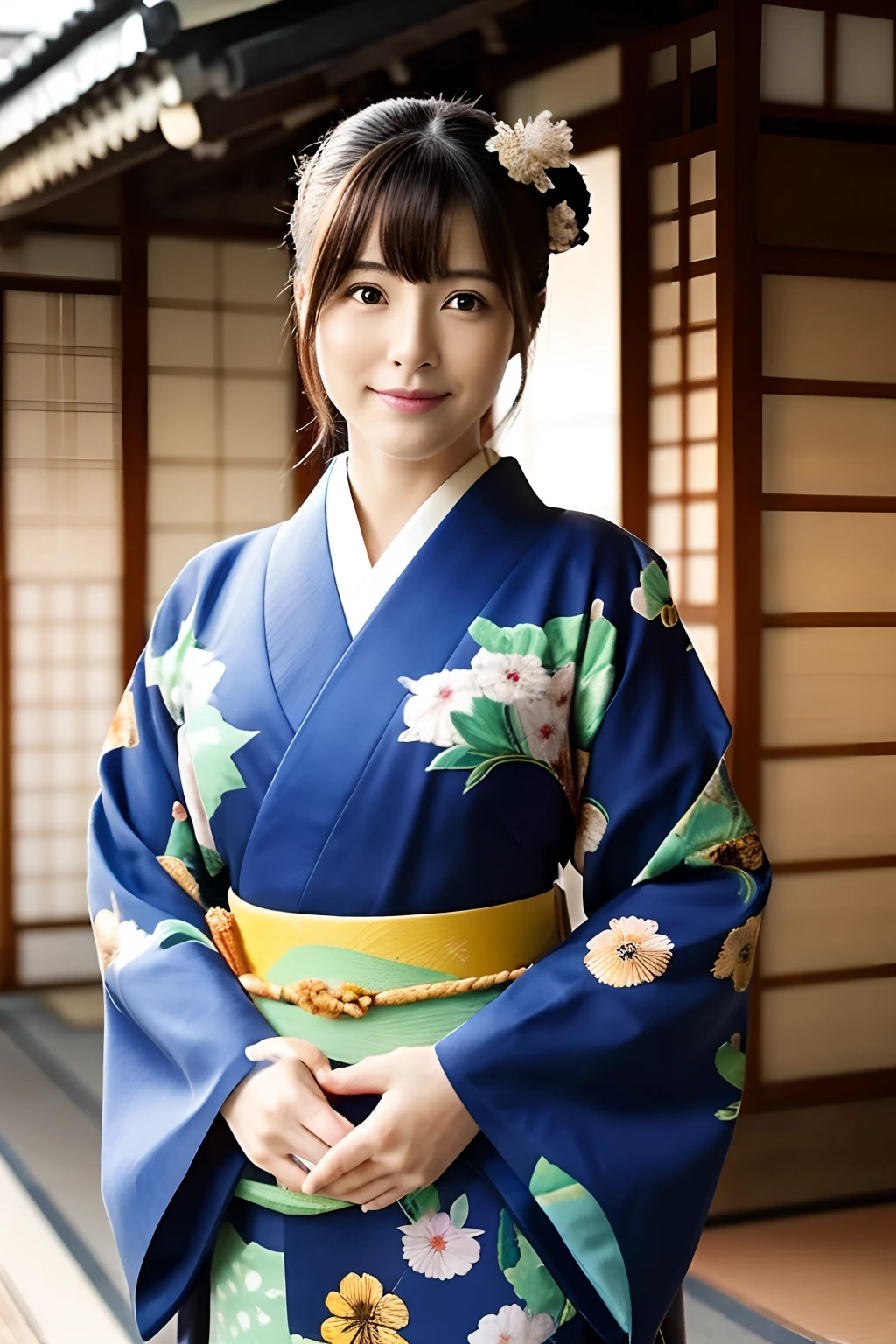 Middle age、Japan Woman、kimono