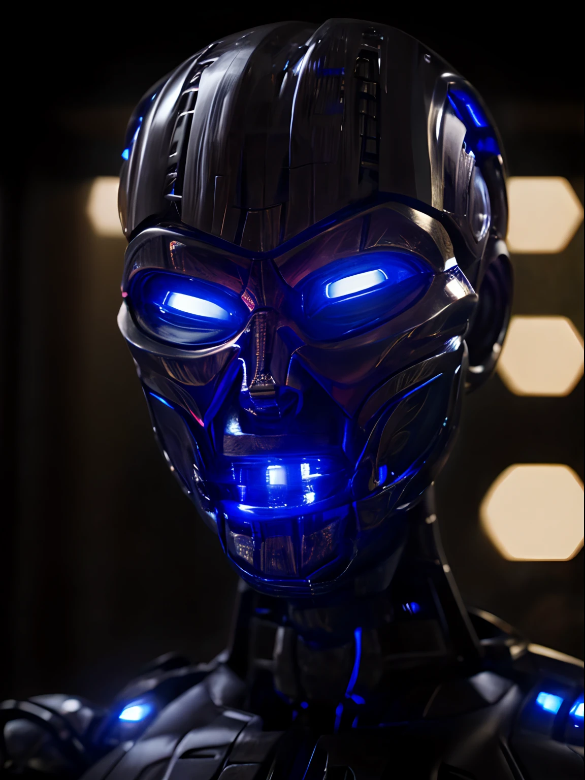 ultra realistic, very high quality, clear lighting, T-X, endoskeleton, (T-X endoskeleton:1.2, T-X:1.0), detailed T-X, chrome reflection, ultrarealistic T-X, cinematic, (deep focus:1.0), very detailed, sharp details, photorealistic subject, ultra HD, 8K