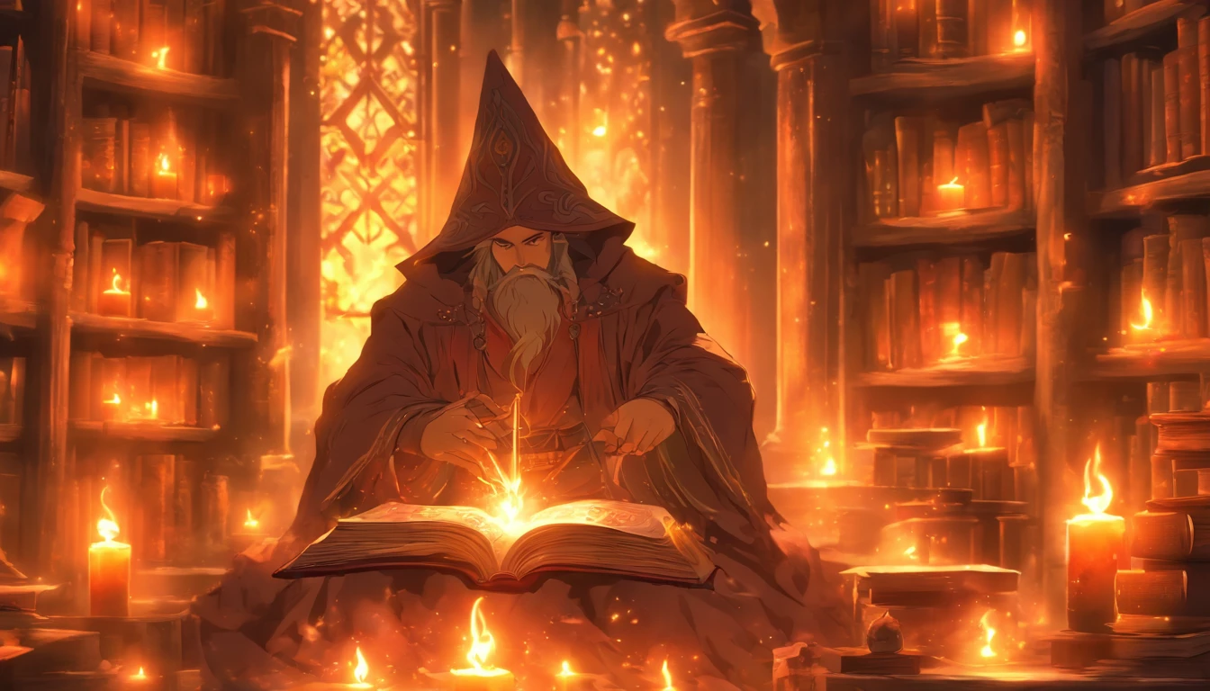 (best quality,4k,8k,highres,masterpiece:1.2),ultra-detailed,(realistic,photorealistic,photo-realistic:1.37),grand wizard academy library,magical aura,floating books,glowing sigils and runes,ancient manuscripts,vintage bookshelves,spiral staircase,enchanted atmosphere,dimming candles,mysterious shadows,aged parchment,richly adorned books,arcane knowledge,dusty tomes,magical incantations,hints of alchemy,whispering enchantments,spellbound ambiance,flickering torches,hidden passages,secret doorways,crackling fire,spell books,sparkling dust,ancient spells,powerful grimoires,magical manuscripts,glowing orbs of light,mystical symbols,otherworldly energy,serene stillness,ancestral wisdom,majestic tapestries,arcane artifacts,mystic gargoyle statues,dimly lit lanterns,illuminated manuscripts,magical knowledge,enchanted library scent,vibrant colors,ethereal whispers