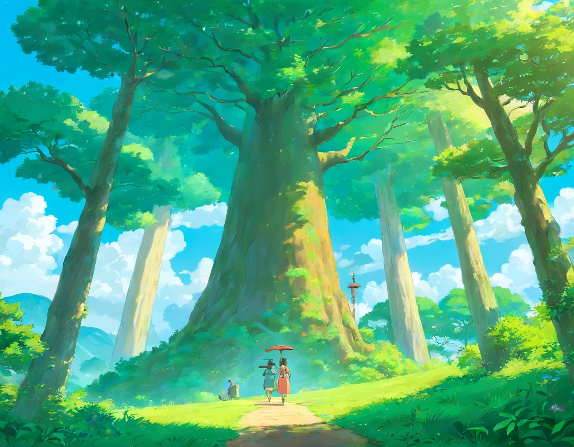 rios,the trees,Skysky