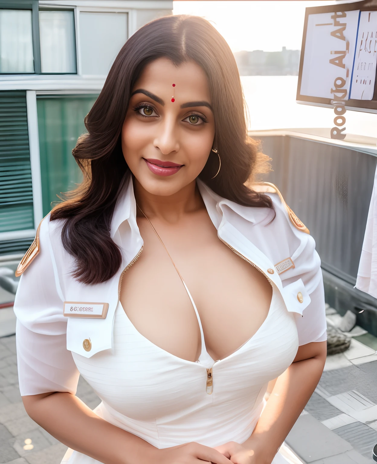 photo of a priyaba, fare skin wearing a white sort summer dress, amsterdam background, cute smile, realistic skin, detailed skin texture, (blush:0.5), (goosebumps:0.5), subsurface scattering, (8k, RAW photo), realistic, full body , walking on middle of street