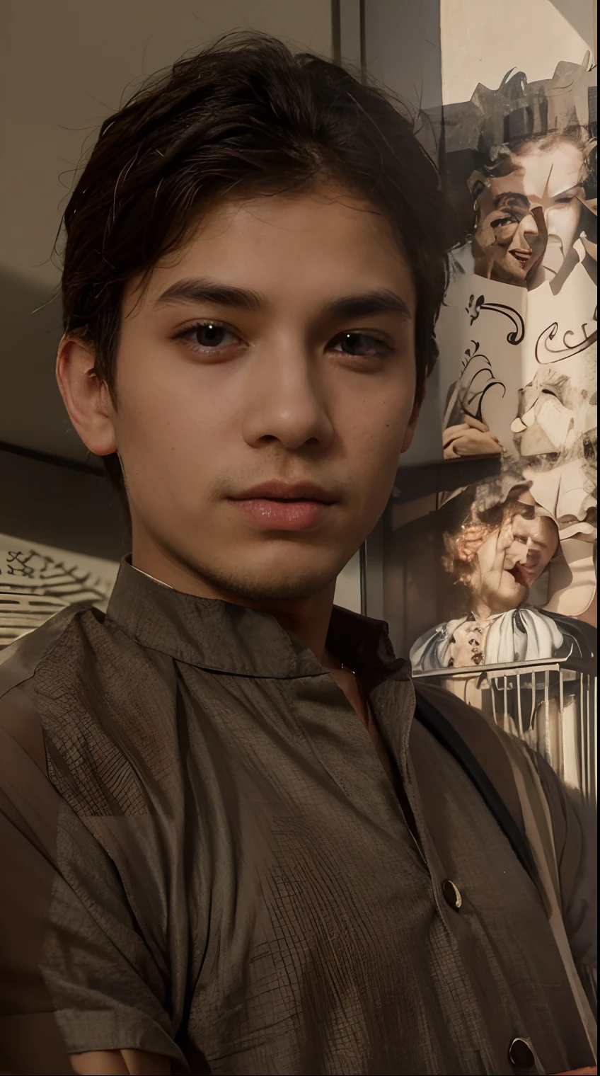 Change dress and background good style for boy dont change face