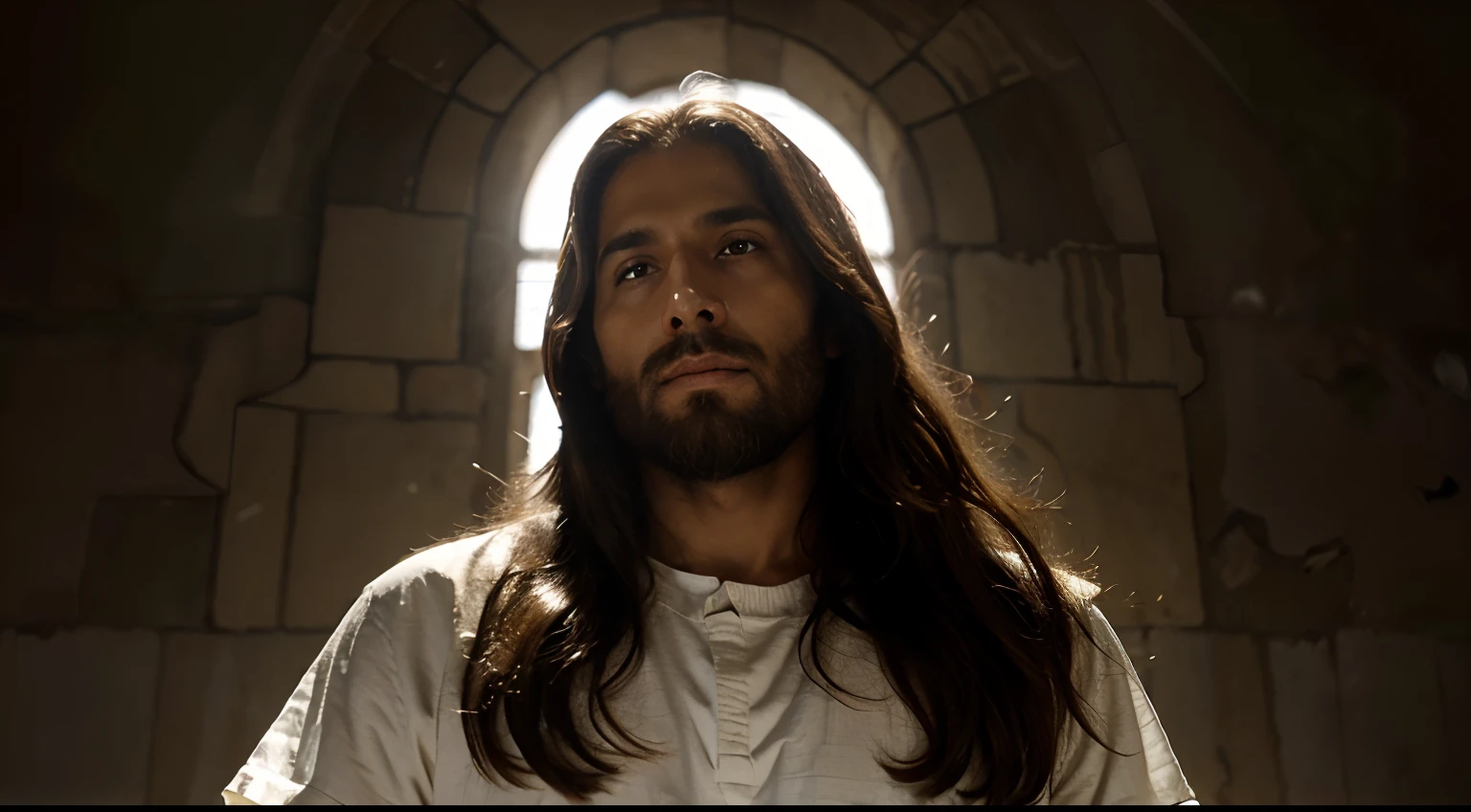 preciso de uma imagem de Jesus Cristo orando