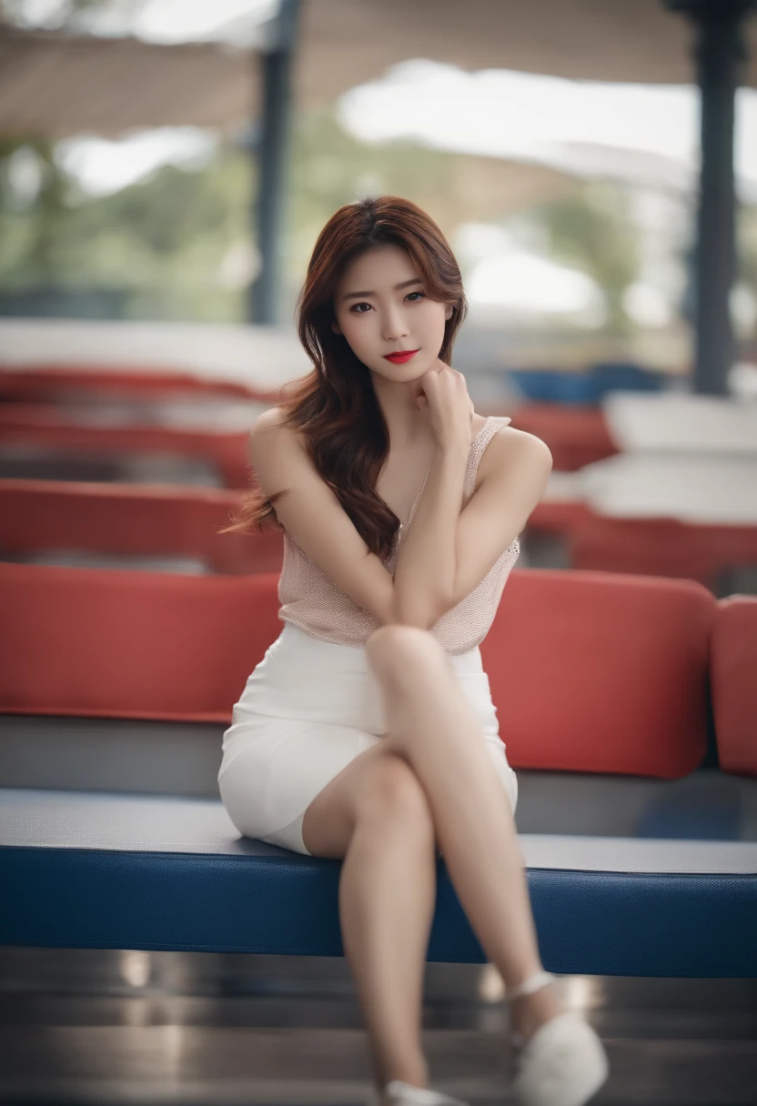 japanes、Pupils、a beauty girl、Facing this way、校服、Squatting、Panchira、White pants、skirt by the、Ecstatic look、red blush、Colossal tits、High school students、Sitting at an angle where you can see your pants