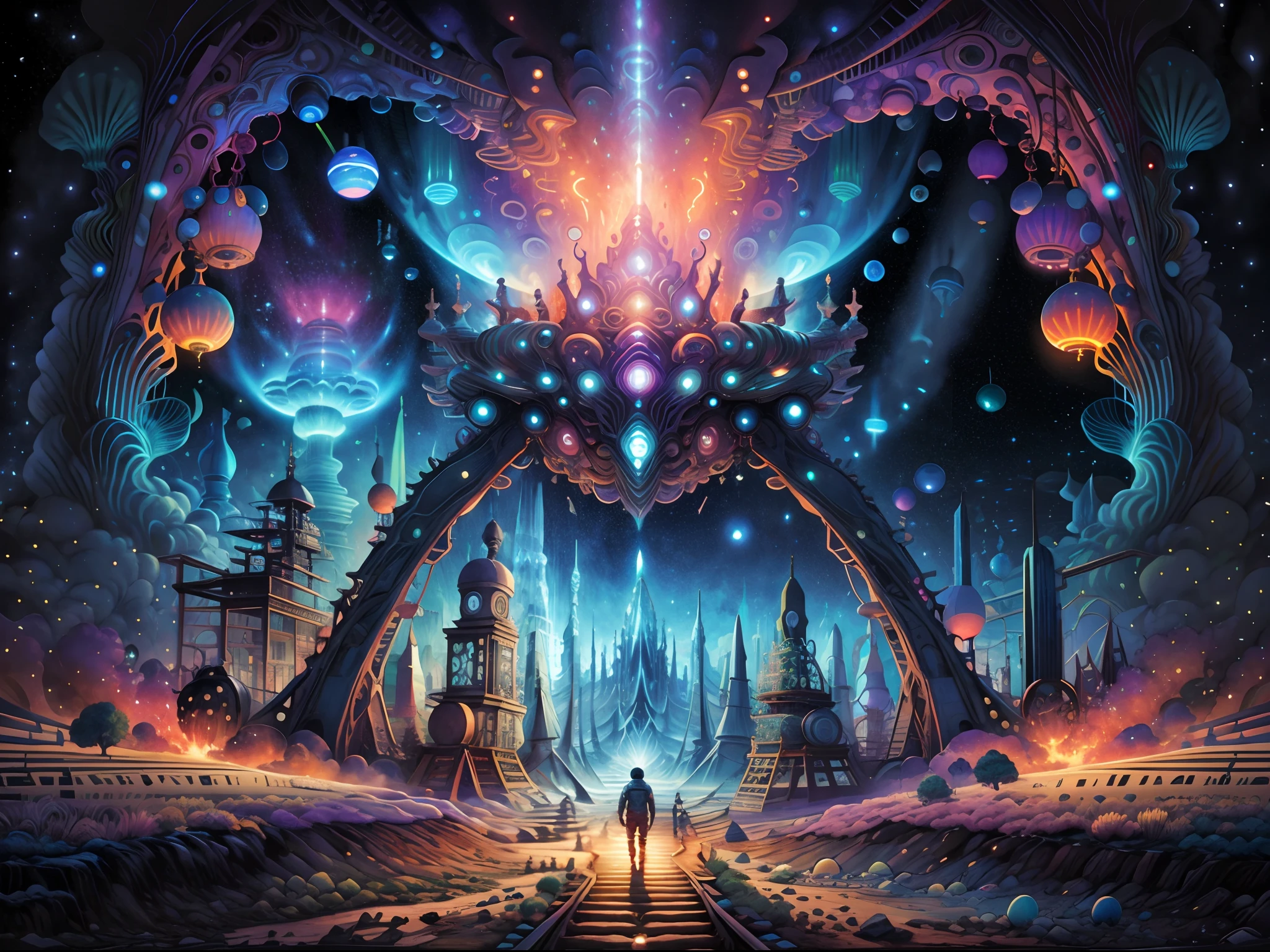 Interstellar Frequencies: Psytrance Voyage
