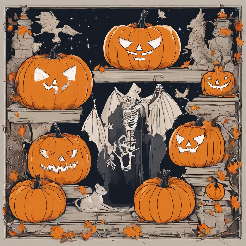 Halloween costumes（best qualtiy，8K pumpkin skeleton,Masterpiece）When the skeleton pumpkin appears，Bats only hear, unseen，Pumpkin girl，borgar，pumpkins，Bat explosion，That whistle echoed for a long time，It's like a prelude to impending death，The image of pumpkins and pumpkins is deeply ingrained in predecessors，Girl，borgar，pumpkins，Bat pumpkin crushed，Become everyone's nightmare pumpkin， Wait until the pumpkin appears，Girl wearing pumpkin head，borgar，pumpkins，Bat skin，Add a girl covered in wires，borgar，pumpkins，Bat pumpkin sticks，Full of oppression，The pumpkin people also carefully disguise their kindness，Girl，borgar，pumpkins，The Bat Pumpkin People will be a survival weakness because of their kindness，Hiding goodness is the way to survive in troubled times，Pumpkin zombies are not scary，Human pumpkins are terrible，Pumpkin girl，borgar，pumpkins，The bat succeeded，Both are to protect the pumpkin itself，It is also to protect yerba mate pumpkin，Pumpkin good and pumpkin evil，Two sides of the seemingly opposite，But in Negan, There are two pumpkins on the same body， Face the enemy，Pumpkin girl，borgar，pumpkins，the bats，Pumpkin people are not soft，Girl，borgar，pumpkins，Bat pumpkin faces people who want to protect，Southern Girls，borgar，pumpkins，Bat melon is also very gentle，Very caring。the bats（Soldier pumpkin head）Girl，borgar，pumpkins，the bats，Smoke billowed out，thin fog，Girl，borgar，pumpkins，Bat pumpkin