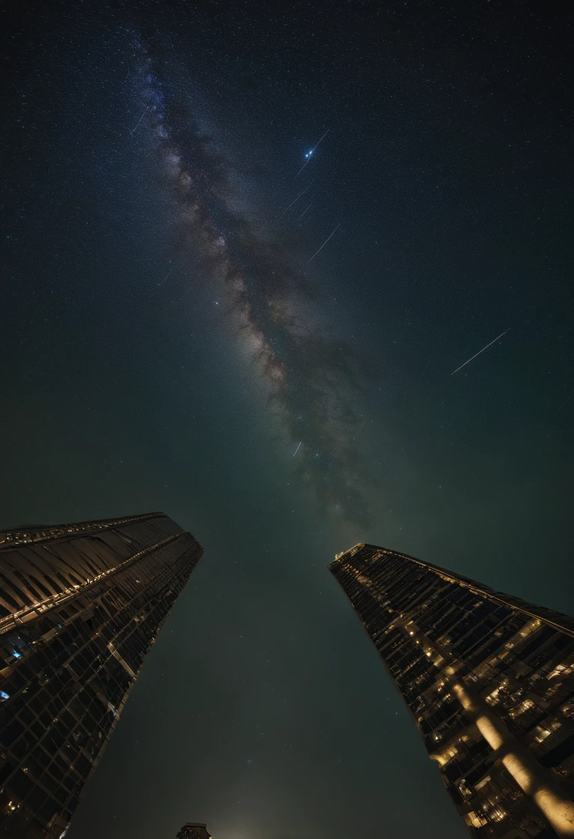 Milky Way Galaxy in the odaiba Sky, Ultra-Wide Angle, f/2.8