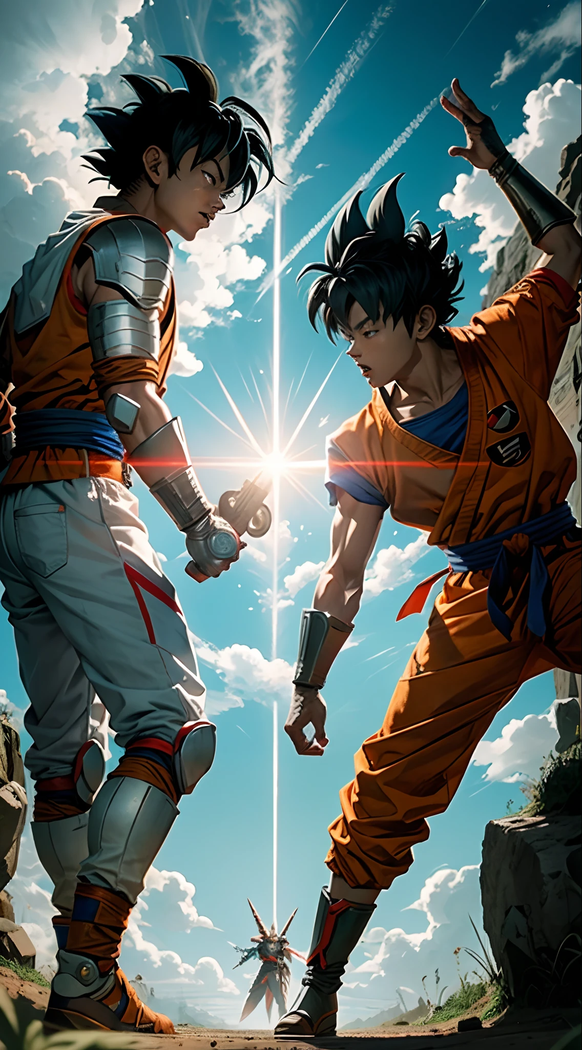 Digga Ultraman vs. Son Goku