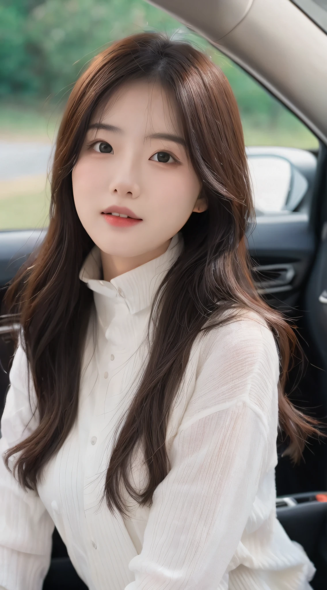 white open shirt