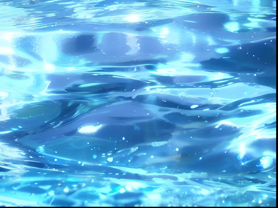 Blue and green shimmer