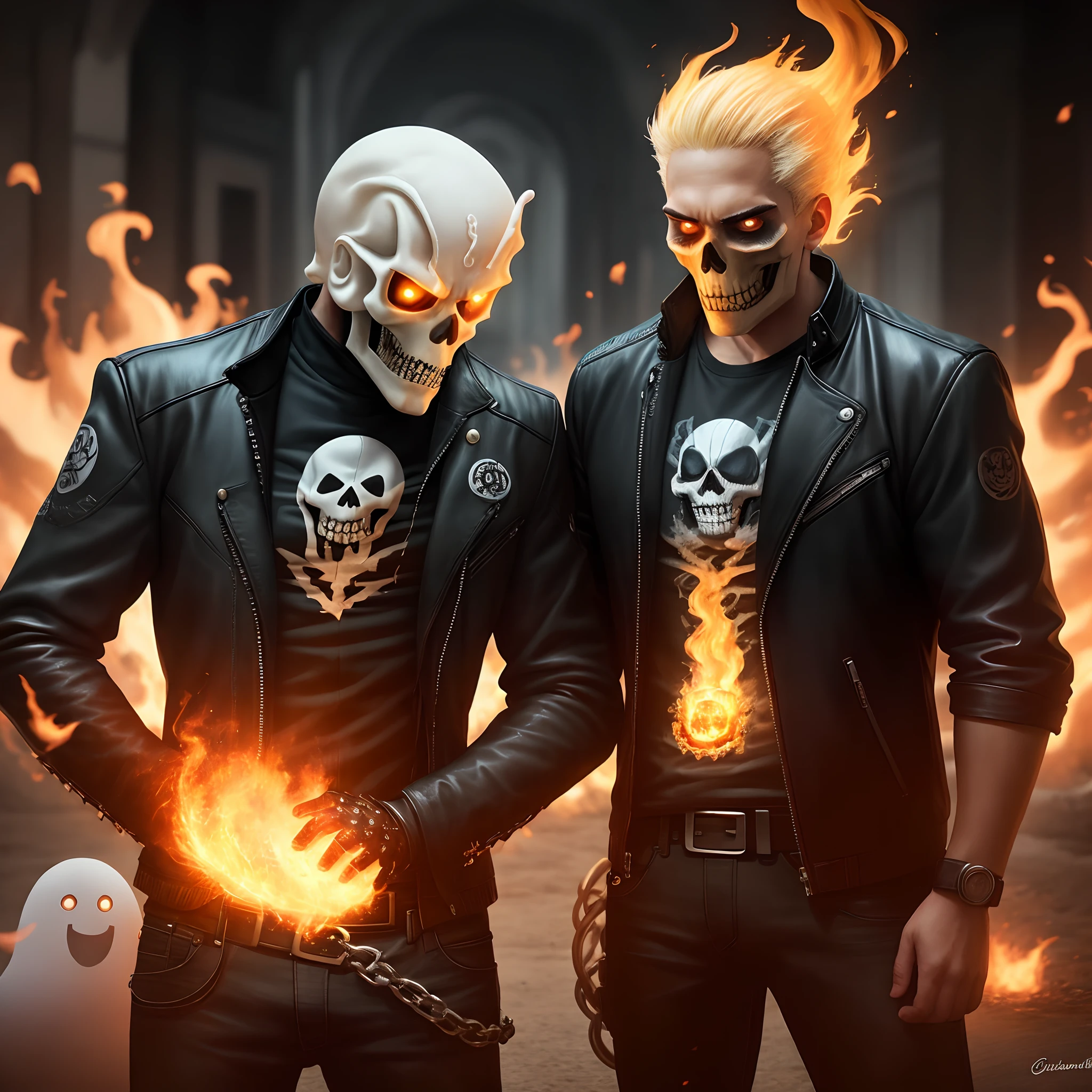 Anos Voldigoad x Ghost Rider