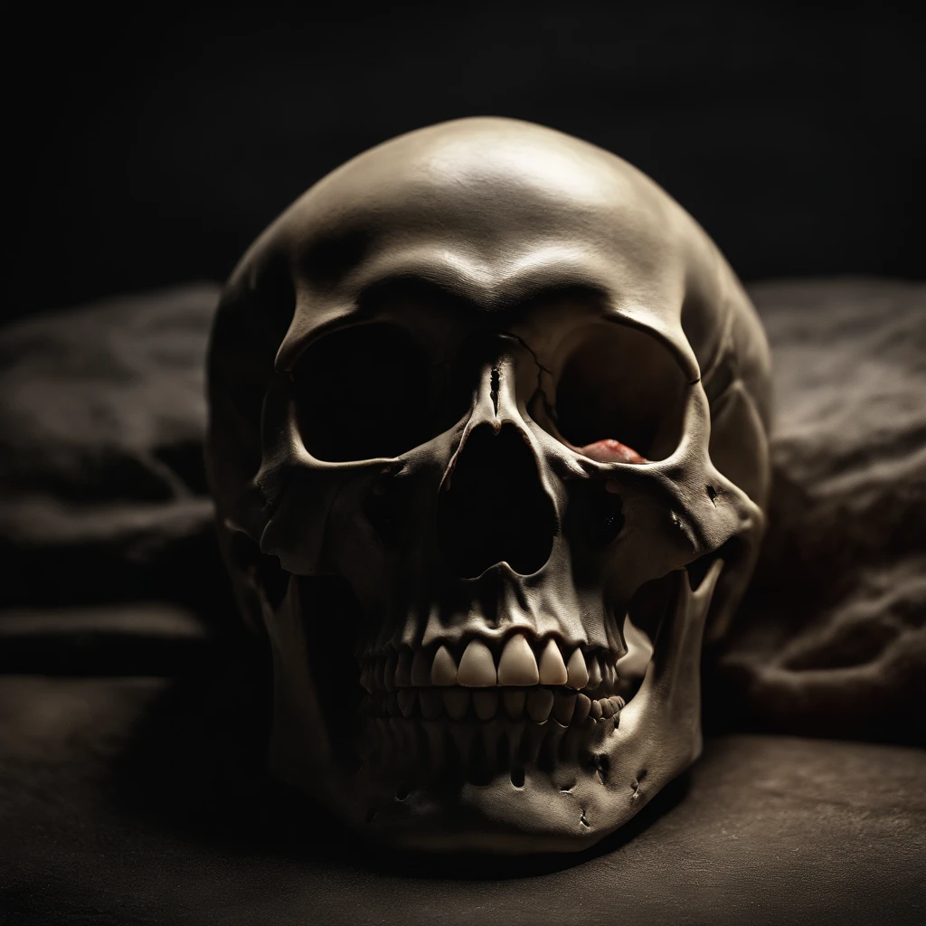 broken skull,isolated,wide open mouth,blood,head,grim,gruesome,horror,dark,macabre,scariness,detail,skull fracture,creepy,dreadful,death,spooky,halloween,fearful,terror,bloody,morbid,haunting,nightmare,gruesome,terrifying,darkness,foreboding,nightmarish,isolated,black and white,low key lighting,demonic,dangerous,creepy crawlies,spine-chilling,horrendous,scary,terrifying,terrifyingly vivid.
(best quality,4k,8k,highres,masterpiece:1.2),ultra-detailed,(realistic,photorealistic,photo-realistic:1.37),HDR,UHD,studio lighting,ultra-fine painting,sharp focus,physically-based rendering,extreme detail description,professional,vivid colors,bokeh,portraits