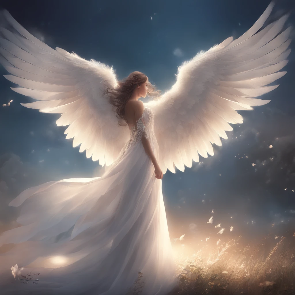 (best quality,anime:1.2,portraits,ultra-detailed),angel wings,naturalistic,beautifully detailed wings,feathers,graceful flying,ethereal glow,soft pastel colors,subtle lighting,isolated from background