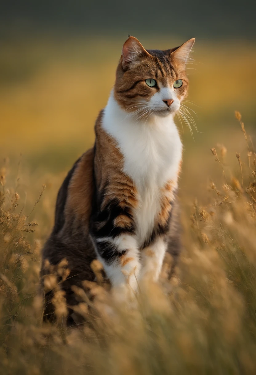 Cats on the prairie,Particularly handsome
