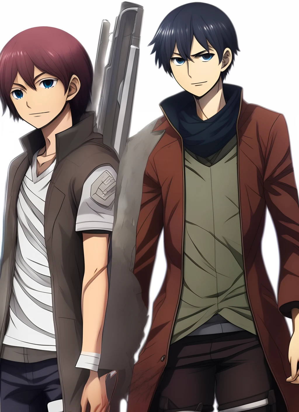 Eren yeager and mikasa