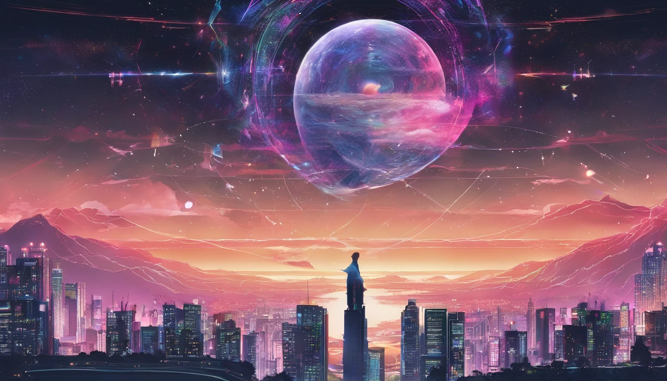 comic strip,Manhwa Style,Cartoon Split,starrysky,Translucent etheric aliens,中景 the scene is,Full body like, highly detailed surreal vfx,oc rendered,Calm atmosphere , fun