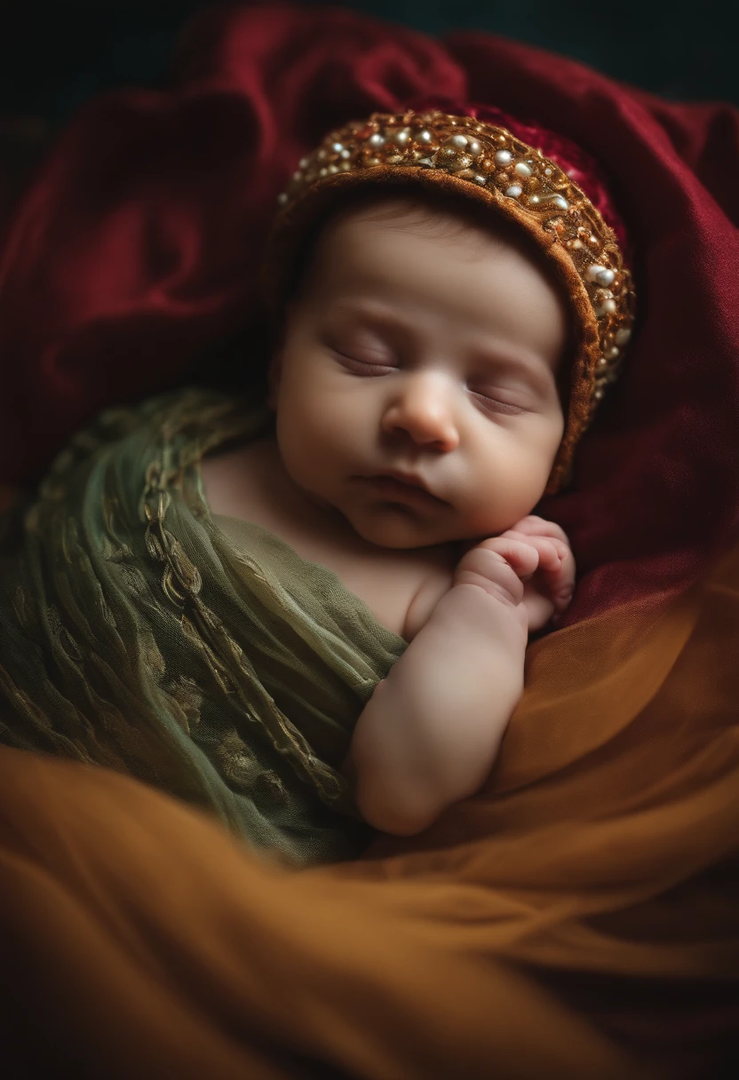 photorealestic，Babies sleep