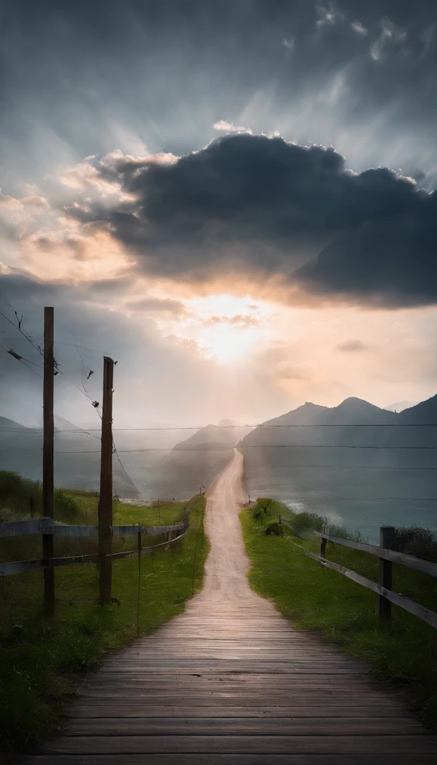 Magnificent view,Landscape Photography,Contains the Arabic numeral 3,3. Melt into the clouds,The number is in the center of the frame,Digital meets cloud,Minimalist cyan black and white gray tones,Clouds,Light spills out of the clouds, Mysterious fantasy plot,Perfect and excellent composition,8K分辨率,the detail,very wide angle shot,realisticlying,cinematic compositions,Volumetriclighting,vividness, A detailed, stunning skies, ,true to life, Pubic area is clear, flawless perfection, Digital SLR, 16k, 1024, 2048, 4096, A detailed, best qualtiy, high qulity, unmanned background,The is very detailed、Detailed lighting shadows,iintricate、high detal、dramatics、Midjourney Art(Volumetriclighting:1.2)hdr shot。(Faraway view,Super deep view,ultra-wide-angle,Microfocal length lens:1.2)(realisticlying:1.4)tmasterpiece、high high quality、Beautiful photography、globalillumination
