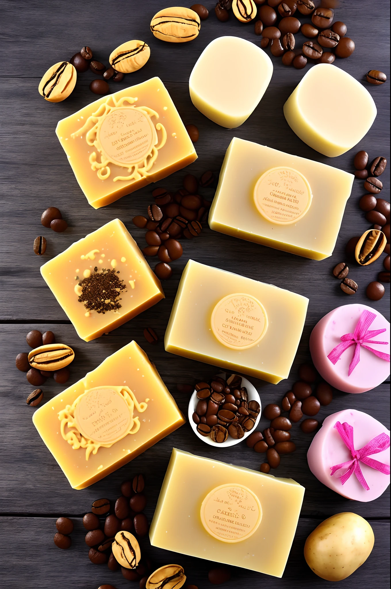 Create a selling poster for HERBAL SOAP
*Take soap
*Haldi chandan soap aloe Vera soap
*Lemon soap
*Potato soap
*rose petals soap
*coffee caffeine soap
*almond honey soap
*saffron soap