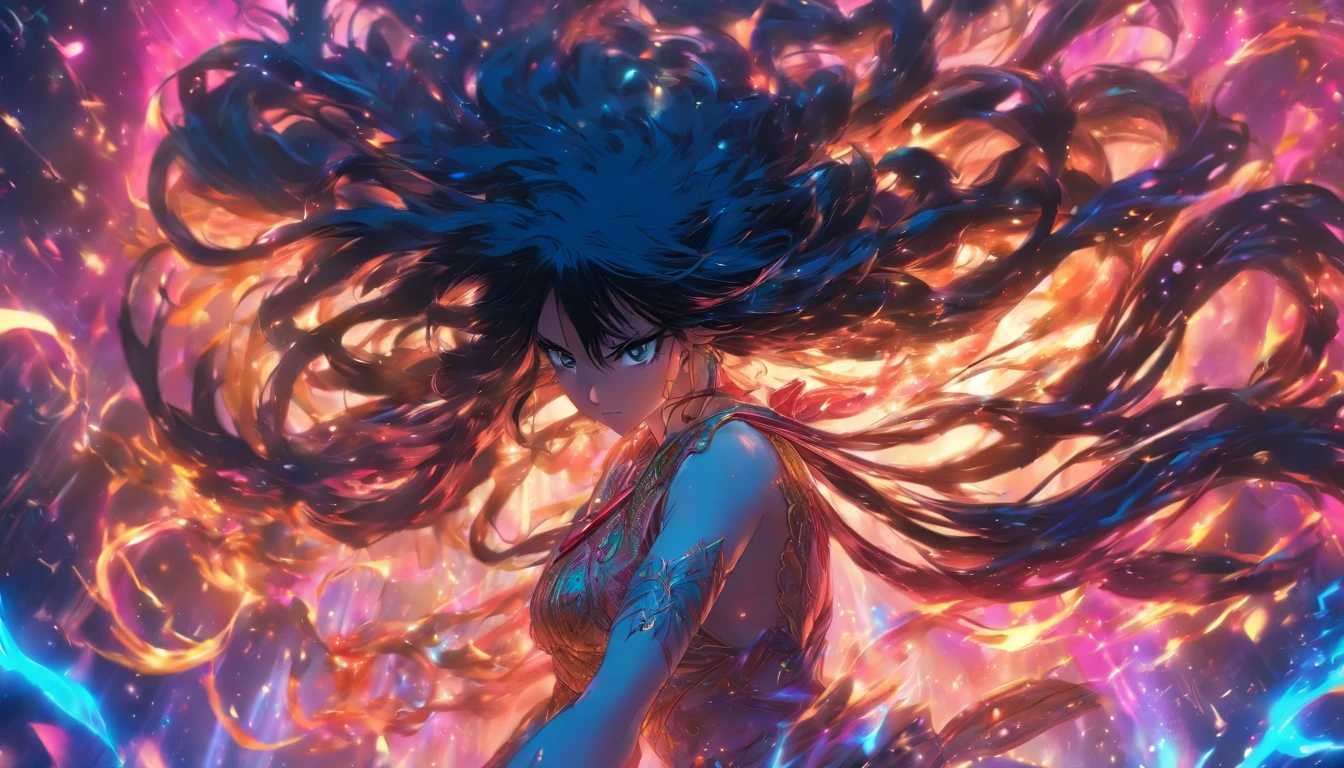 (A beautiful goddess with long black hair),(Beautiful and kind),(Continuous action),(Storyboard)character design