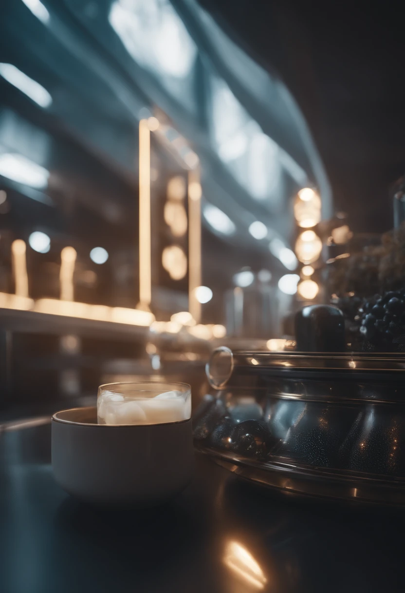 White city in science fiction,Hyper-realistic,Super high quality,C4D,high quality model,Magnificent,white colors,城市,sci-fy,Strong light