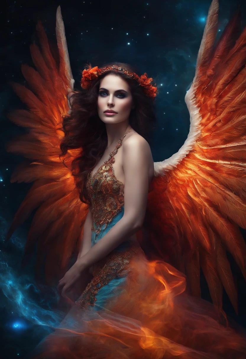 Cosmic demonic angel