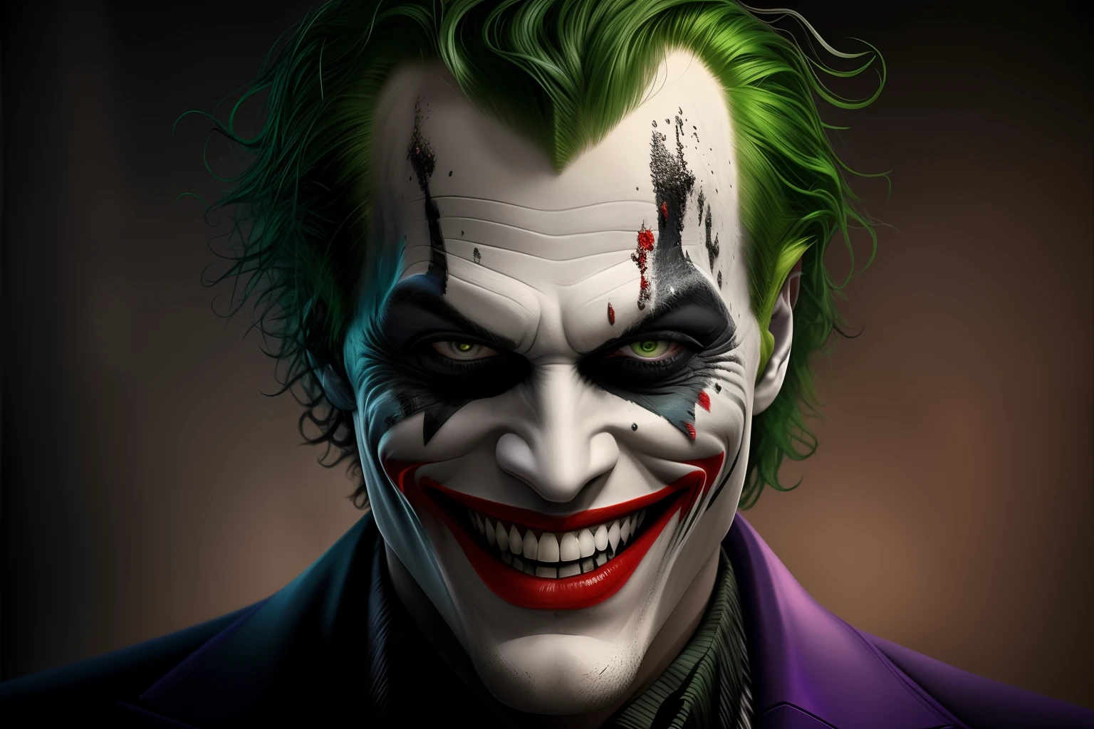 Coringa com cabelos verdes e olhos vermelhos, Retrato do Coringa, sorriso coringa, Retrato do Coringa, O Coringa, coringa, Retrato de um Coringa, Batman como o Coringa, como o coringa, O Coringa como Batman, Willem Dafoe como o Coringa, Coringa grotesco, Jerma985 como o Coringa, Johnny Depp como o Coringa