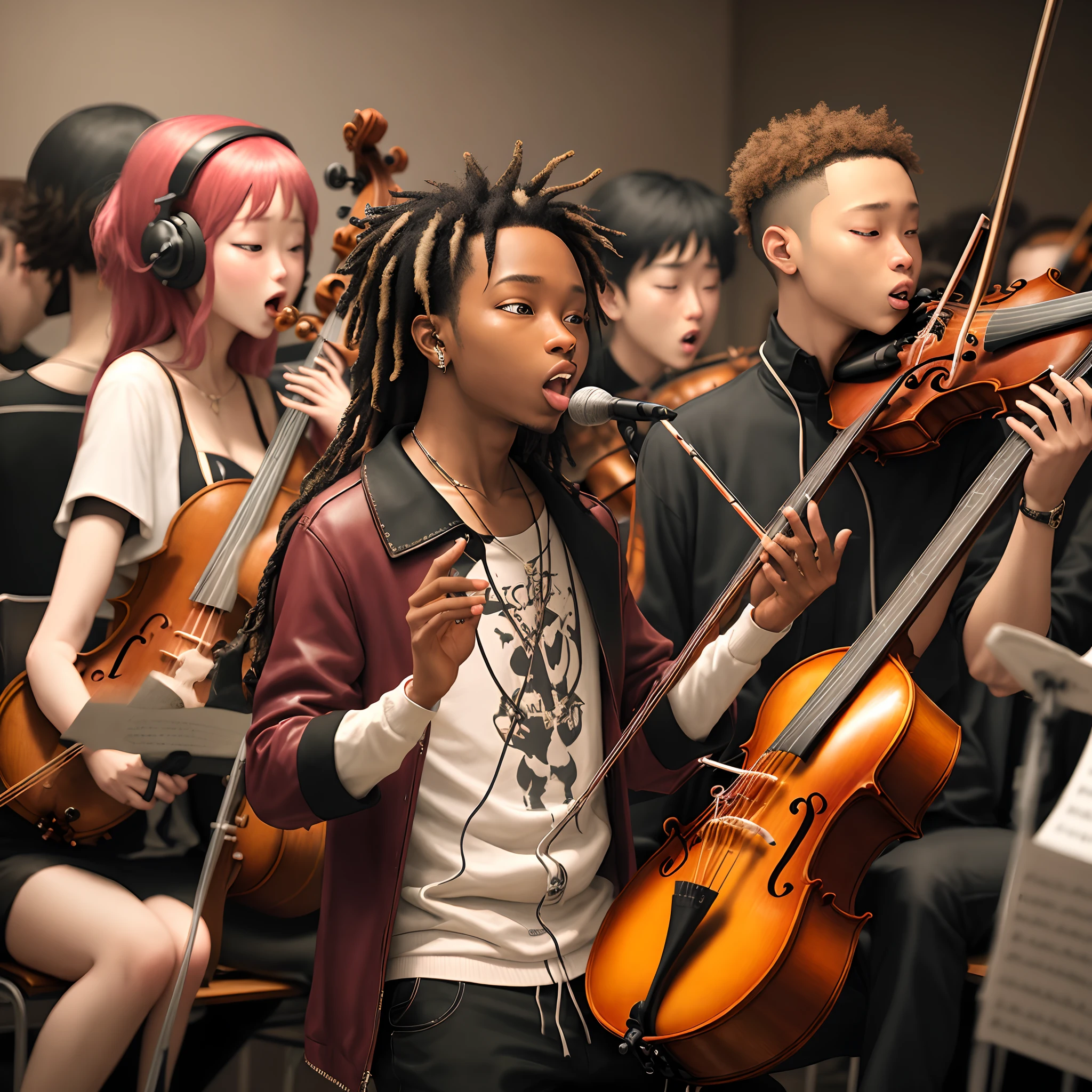 Phonk and orchestra